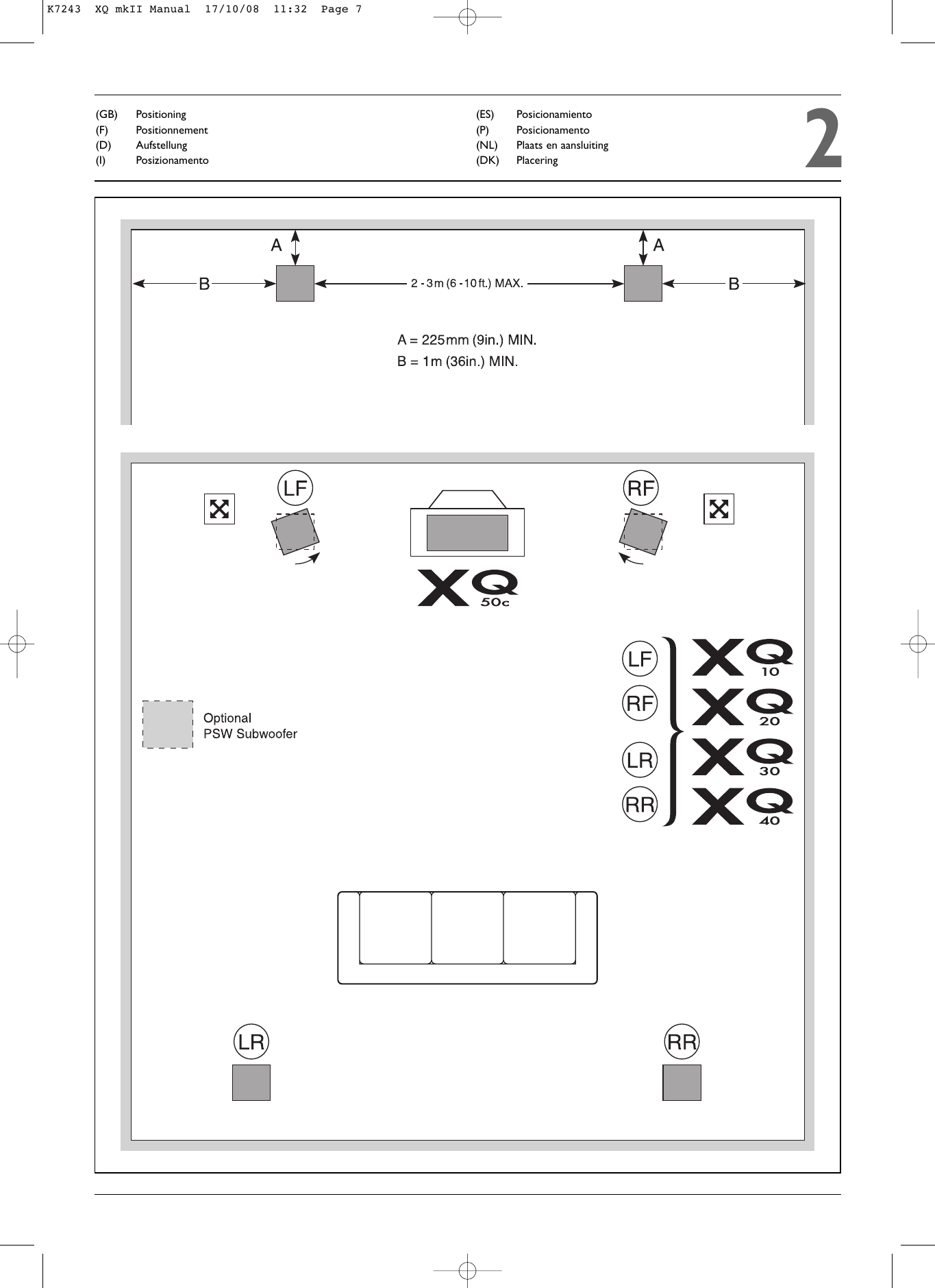 Page 5 of 10 - Kef-Audio Kef-Audio-Kef-Audio-Speaker-Xq10-Users-Manual- K7154 XQ Manual  Kef-audio-kef-audio-speaker-xq10-users-manual