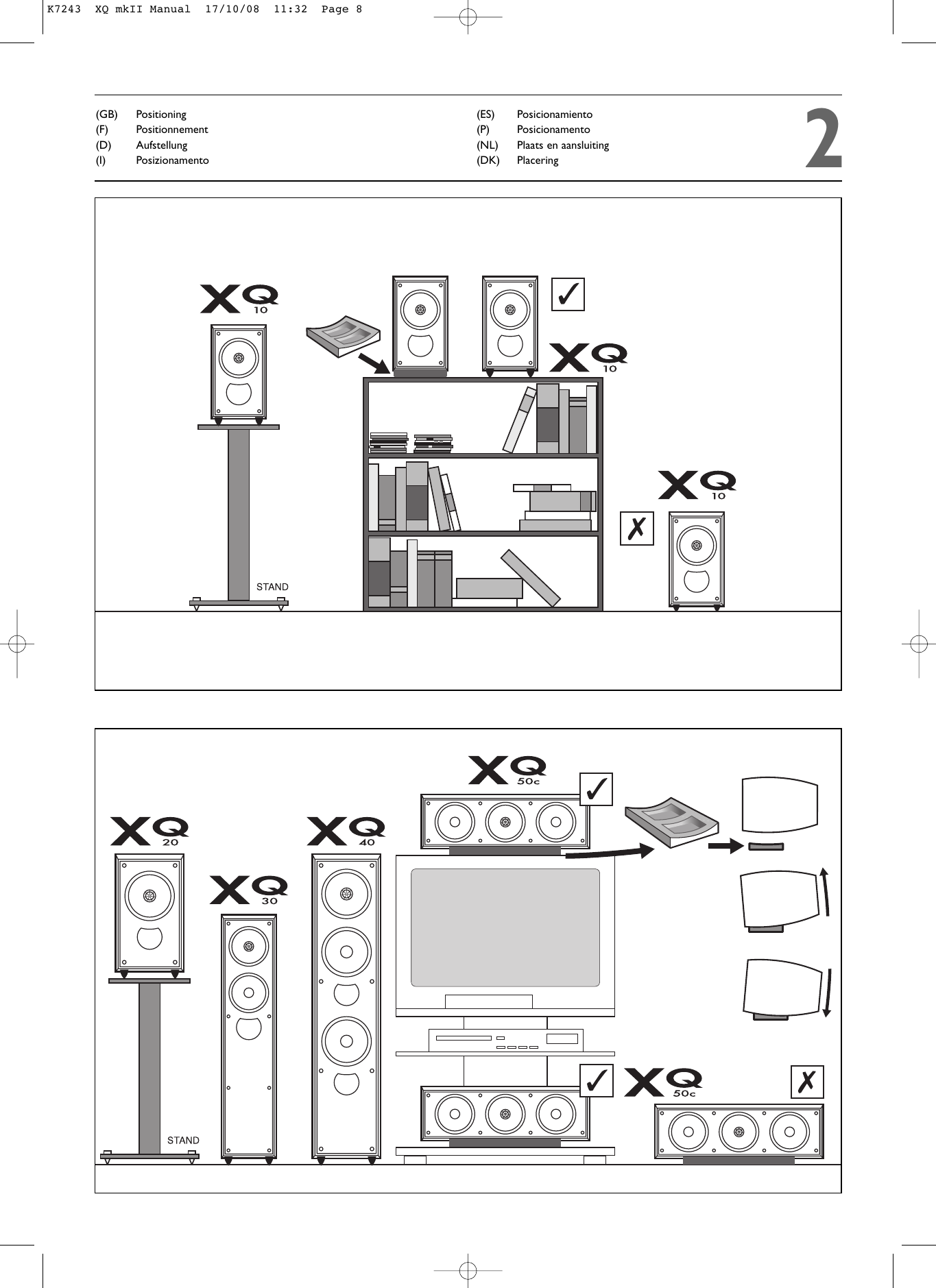 Page 6 of 10 - Kef-Audio Kef-Audio-Kef-Audio-Speaker-Xq10-Users-Manual- K7154 XQ Manual  Kef-audio-kef-audio-speaker-xq10-users-manual