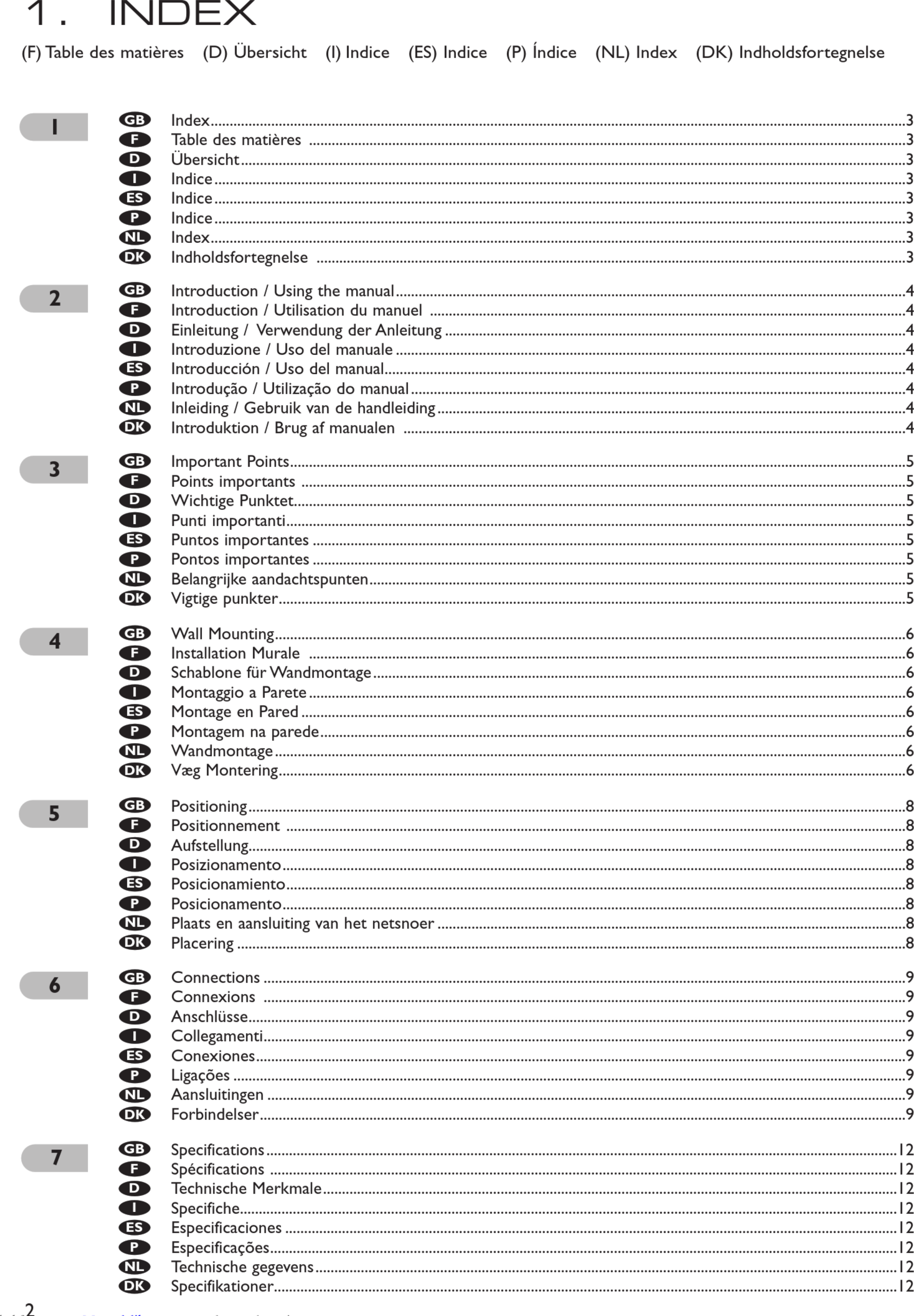 Page 2 of 12 - Kef Kef-1000-Series-Kht1005-2-Installation-Manual- Kef-1000-series-kht1005-2-installation-manual-1002699  Kef-1000-series-kht1005-2-installation-manual