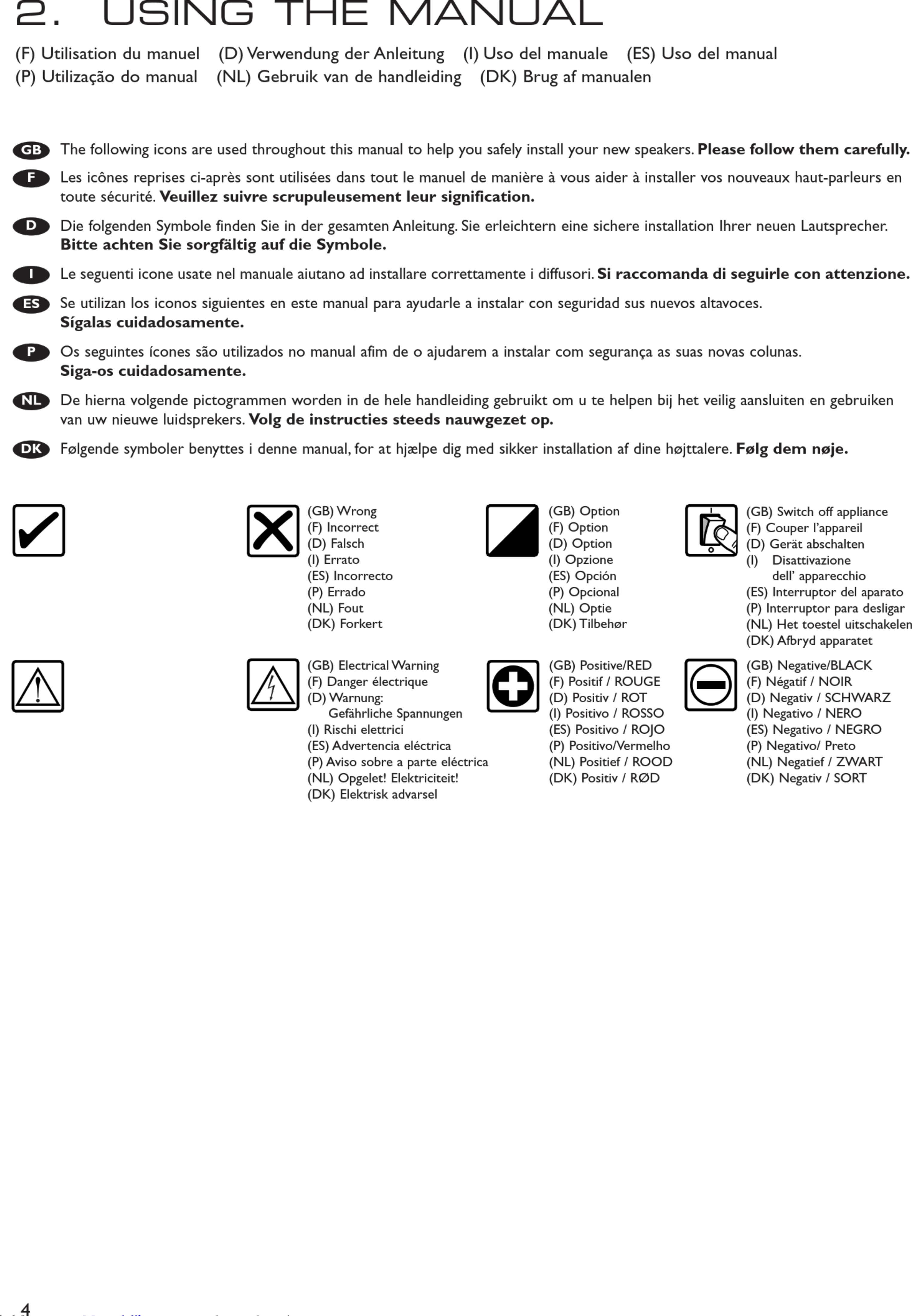 Page 6 of 12 - Kef Kef-1000-Series-Kht1005-2-Installation-Manual- Kef-1000-series-kht1005-2-installation-manual-1002699  Kef-1000-series-kht1005-2-installation-manual