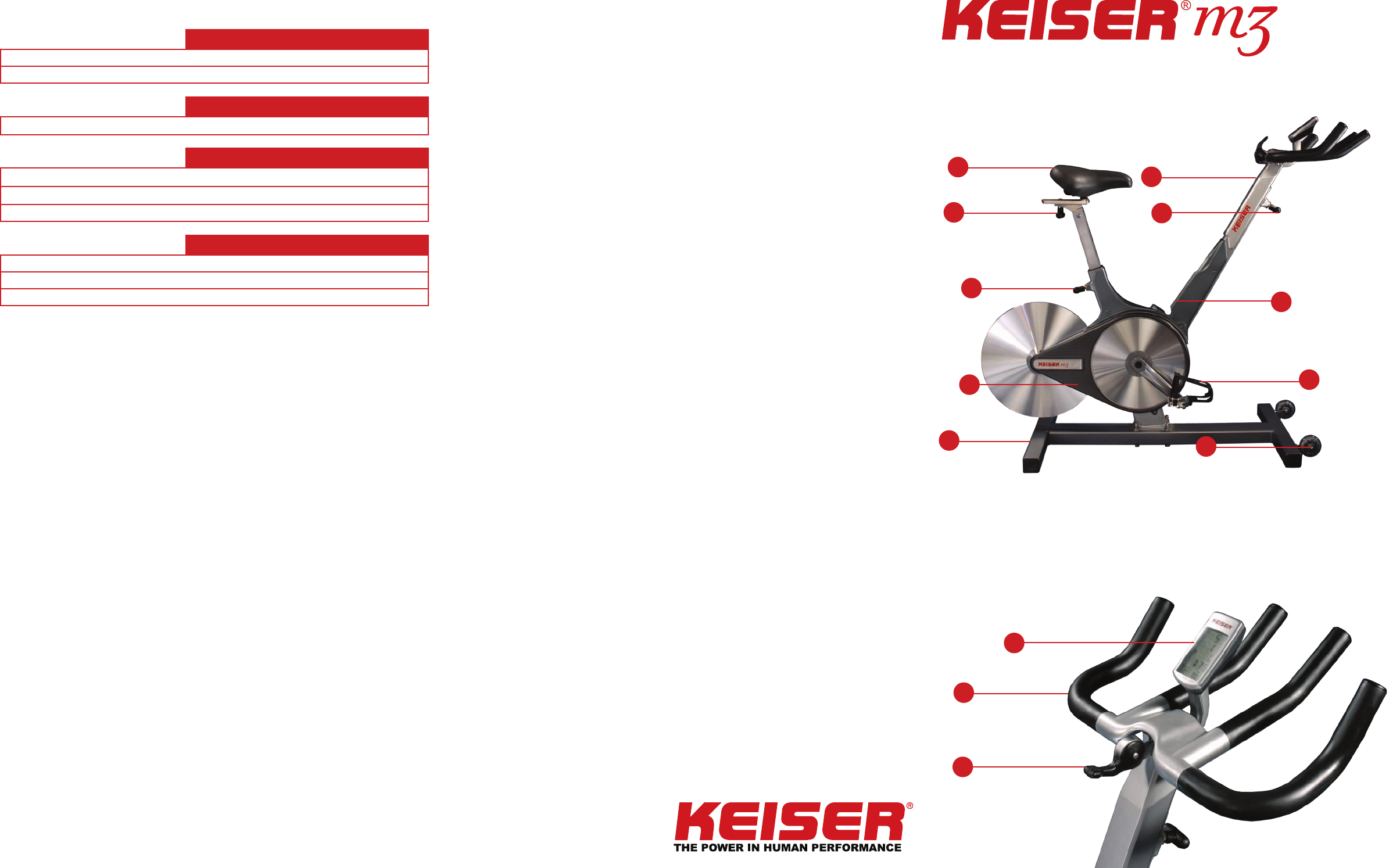 keiser m3 dimensions