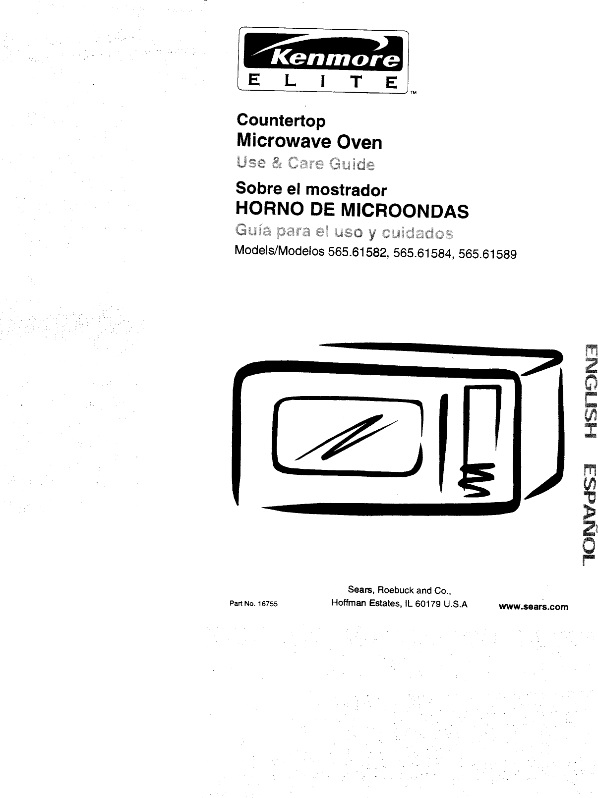 Kenmore Elite 56561582011 User Manual Microwave Manuals And Guides