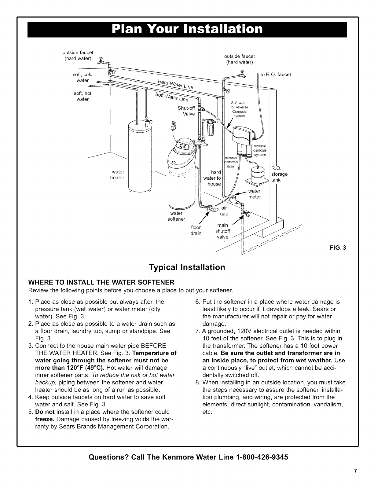 Kenmore Elite 625384260 User Manual WATER SOFTENER Manuals And Guides