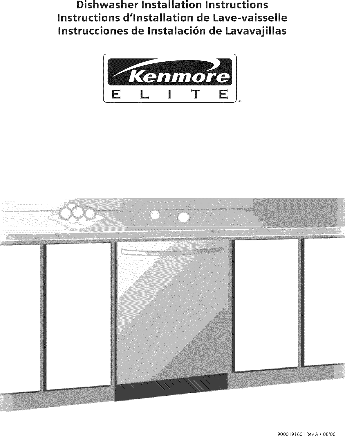 Page 1 of 6 - Kenmore Elite 63016304403 User Manual  DISHWASHER - Manuals And Guides L0903452
