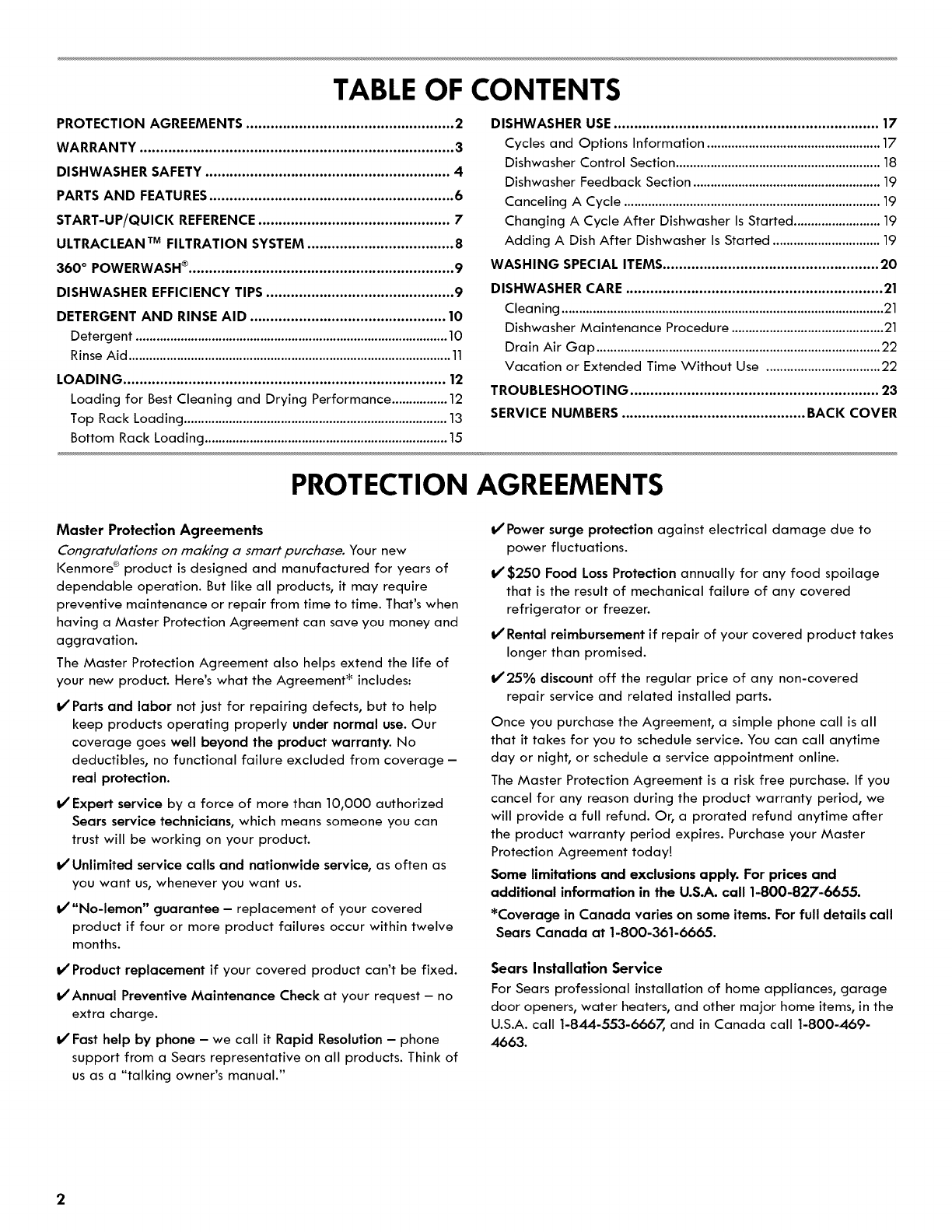 Kenmore Elite 66514742n510 User Manual Dishwasher Manuals And Guides 1506394l