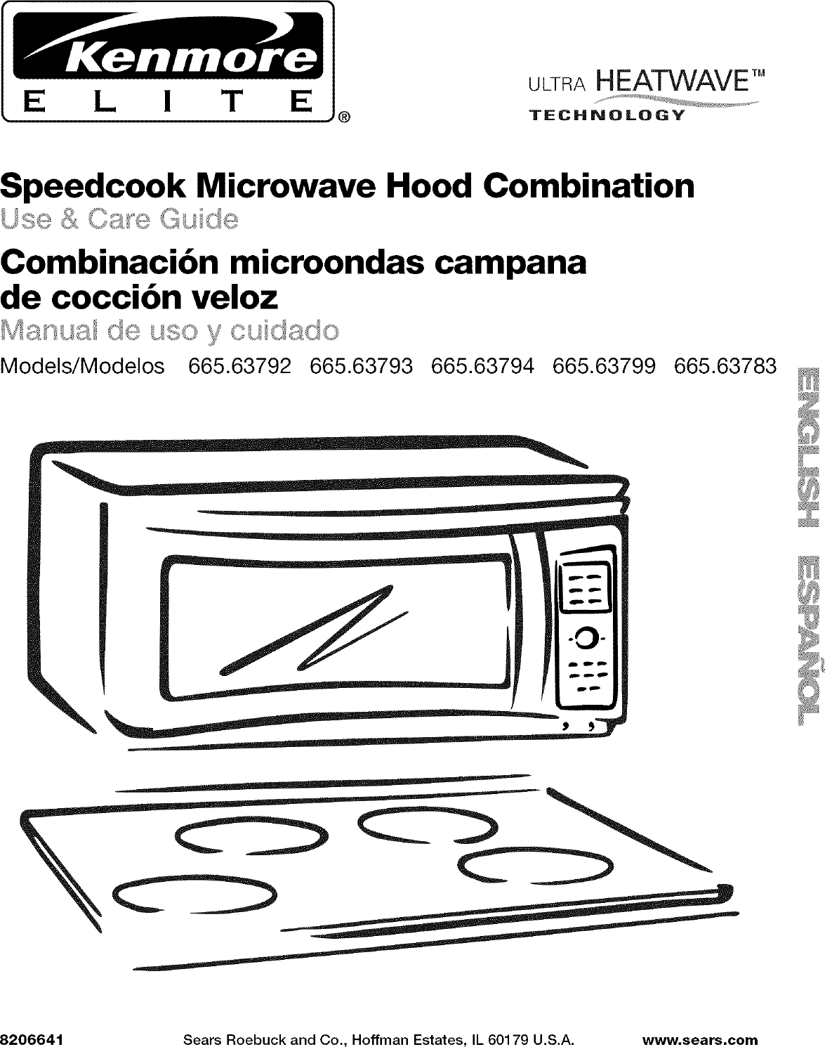 Kenmore Microwave 790.80333310 Install Manual