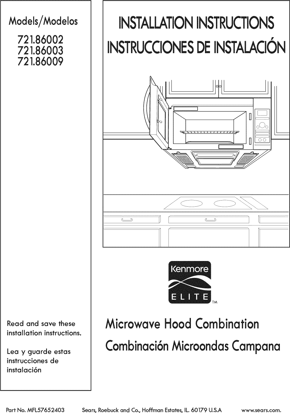 Owners Manual For Kenmore Elite Microwave