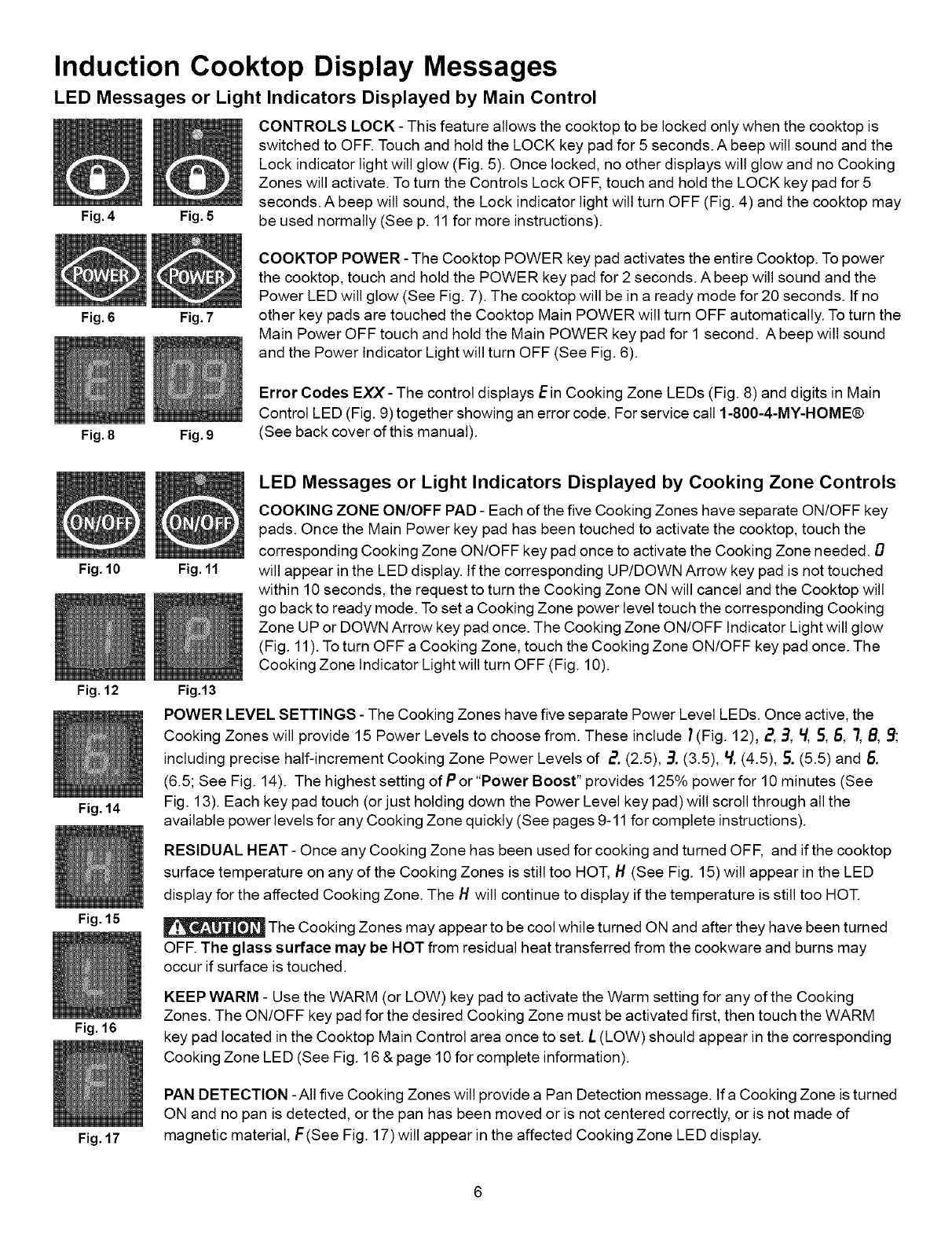 kenmore elite induction cooktop troubleshooting