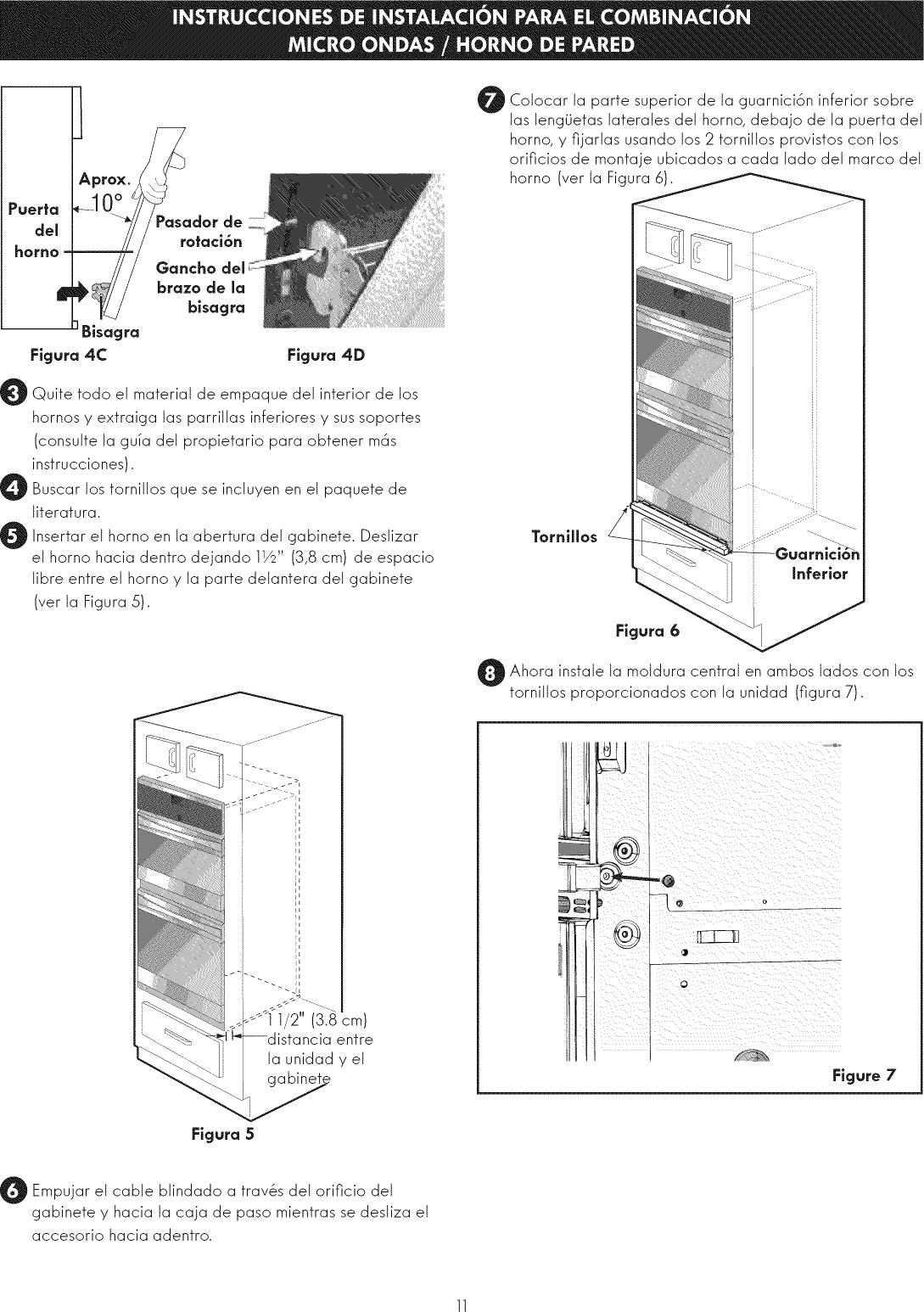 Page 11 of 12 - Kenmore Elite 79048909000 User Manual  WALL OVEN/MICROWAVE COMBO - Manuals And Guides 1009400L