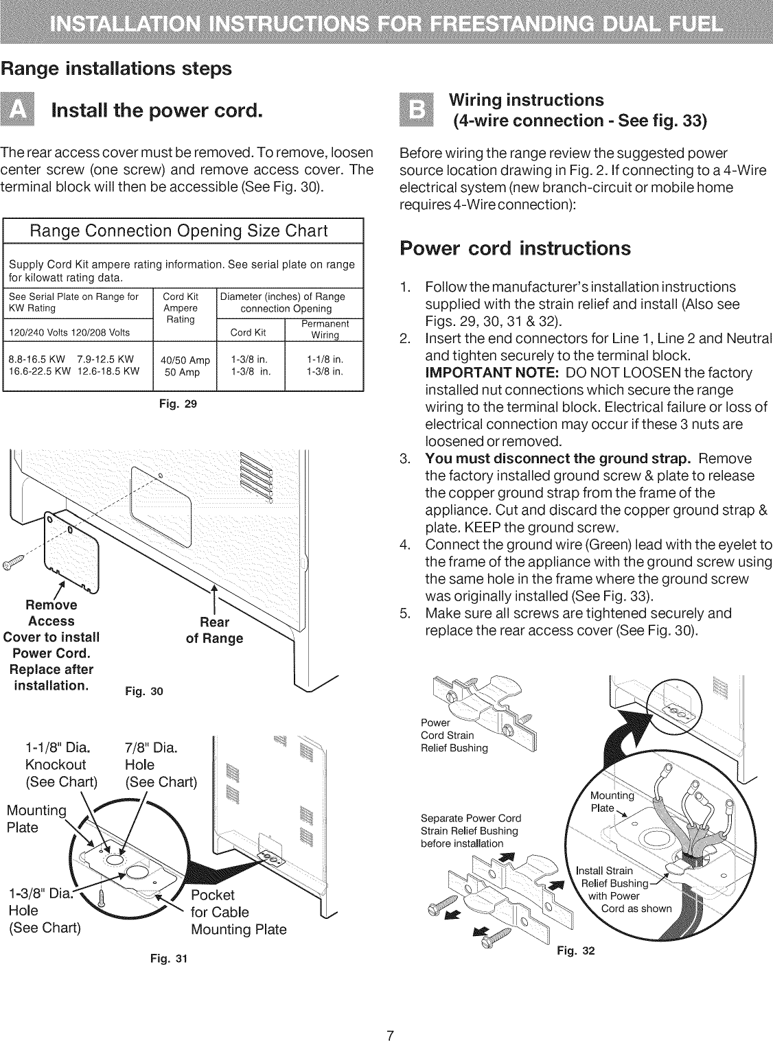 Page 7 of 12 - Kenmore Elite 79078502012 User Manual  GAS RANGE - Manuals And Guides 1010775L