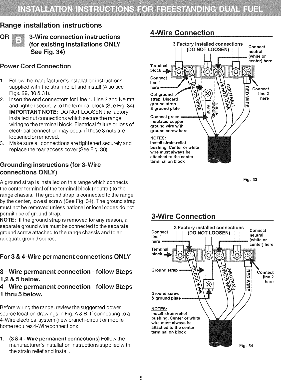 Page 8 of 12 - Kenmore Elite 79078502012 User Manual  GAS RANGE - Manuals And Guides 1010775L