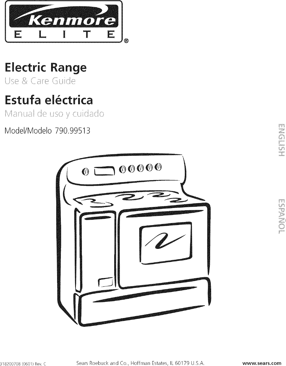 Kenmore Elite 79099513300 User Manual Electric Range Manuals And Guides L0607431 6082