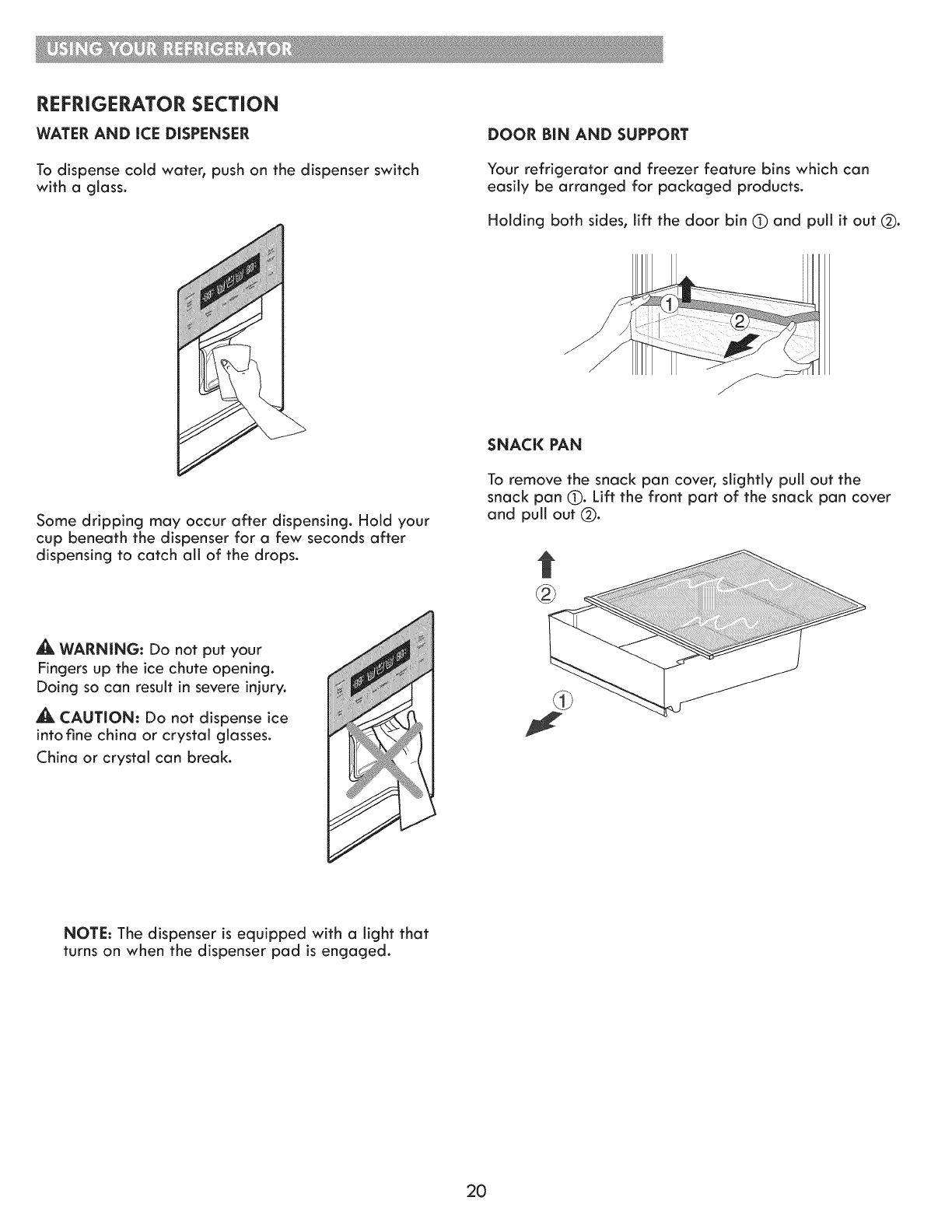 Kenmore Elite 79551822410 User Manual REFRIGERATOR Manuals And Guides