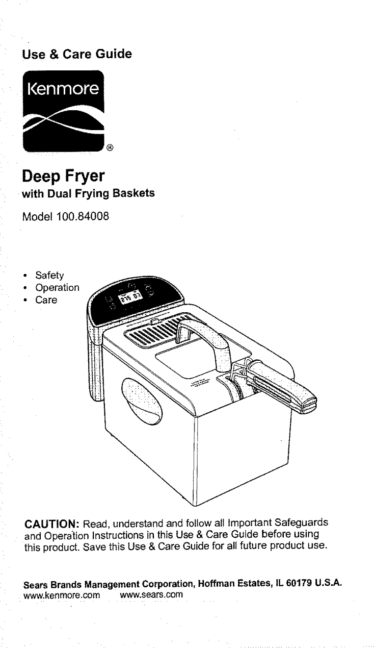 Salton Deep Fryer Manual at Joe Shunk blog