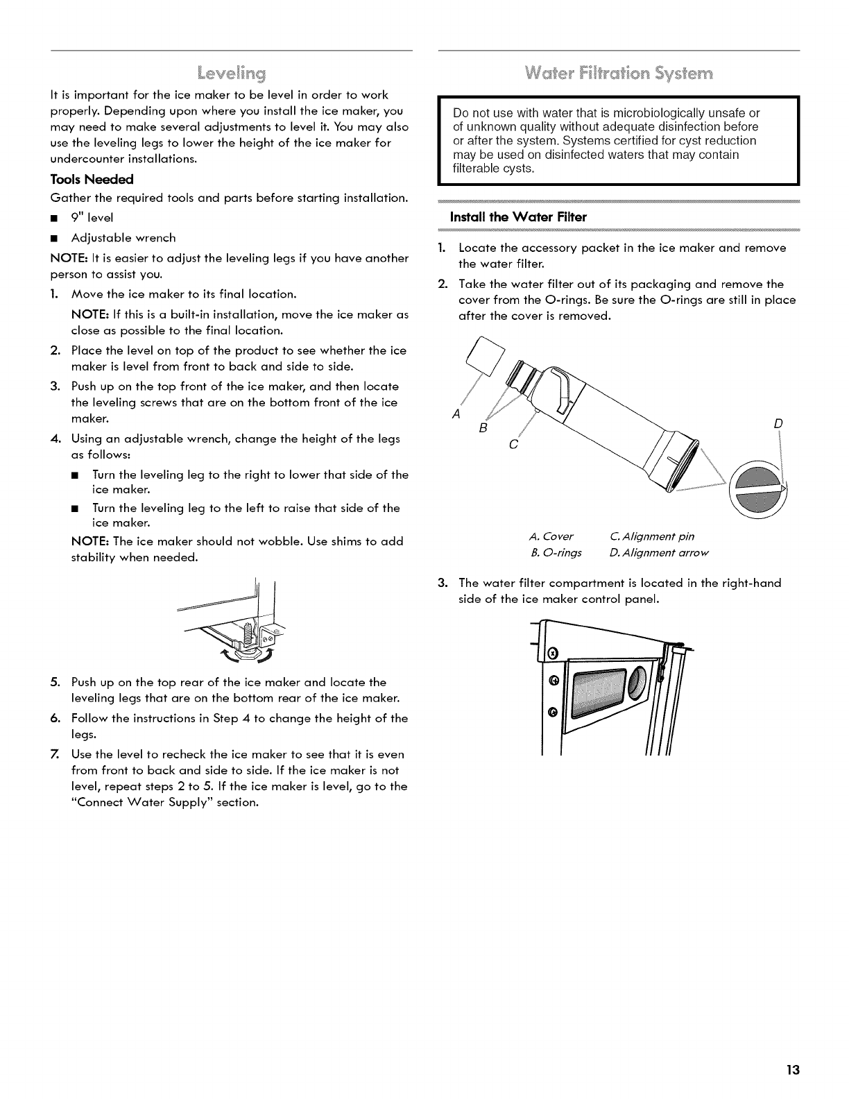 Kenmore Ice Maker Manual Download