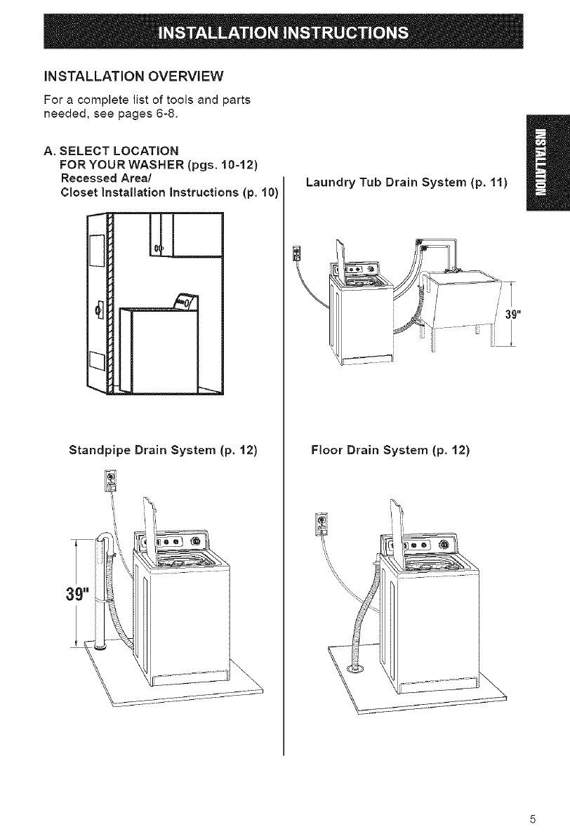 Kenmore 11016202691 User Manual AUTOMATIC WASHER Manuals And Guides ...