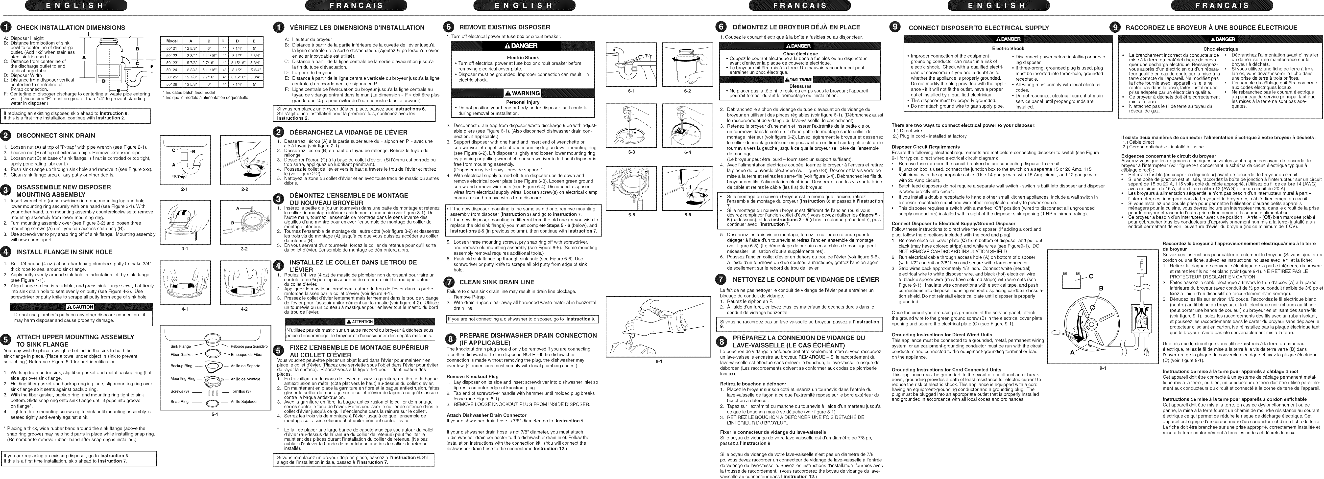 Page 2 of 4 - Kenmore 175605530 User Manual  DISPOSER - Manuals And Guides L0809225