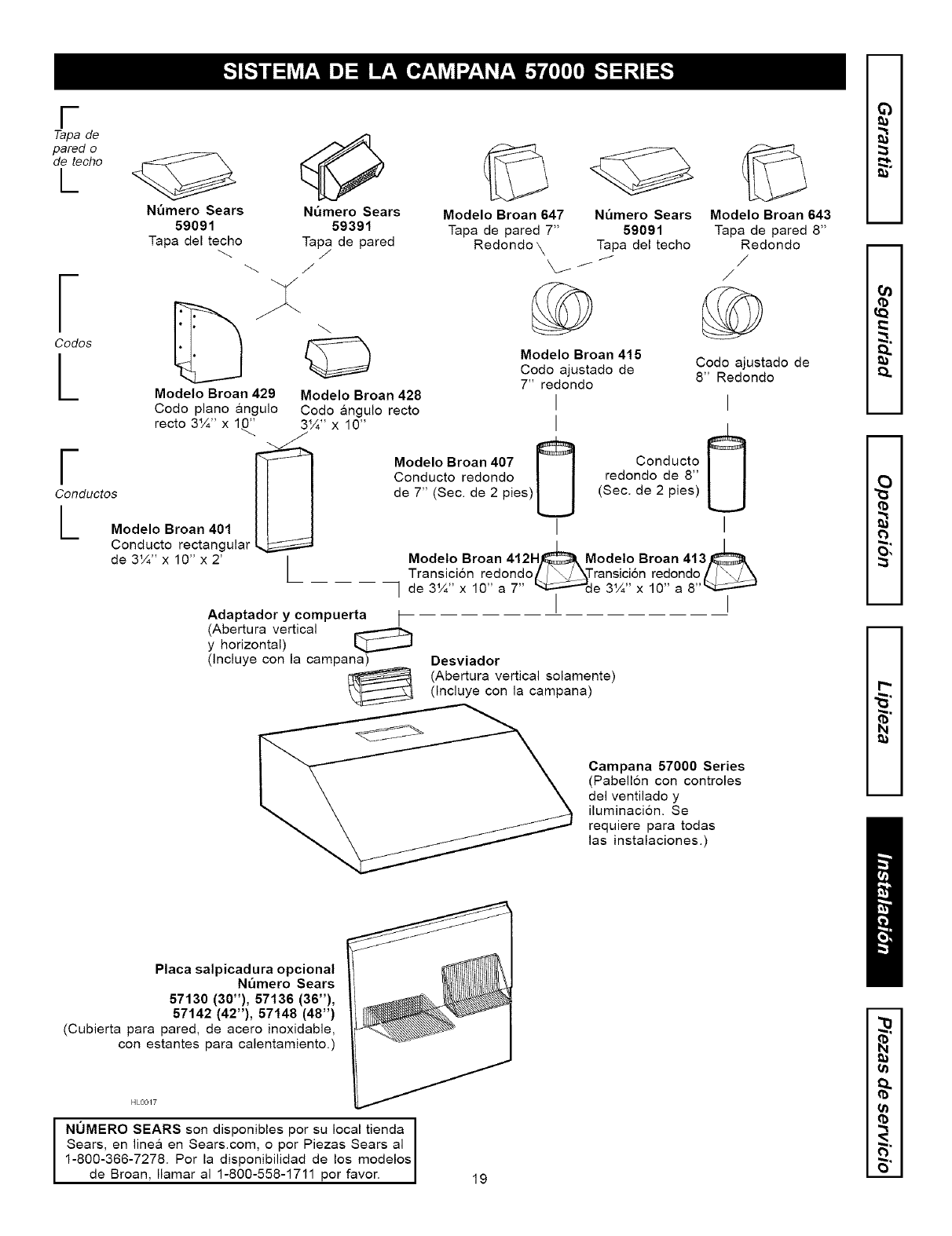 Kenmore 23357800890 User Manual Range Hood Manuals And Guides L0504549
