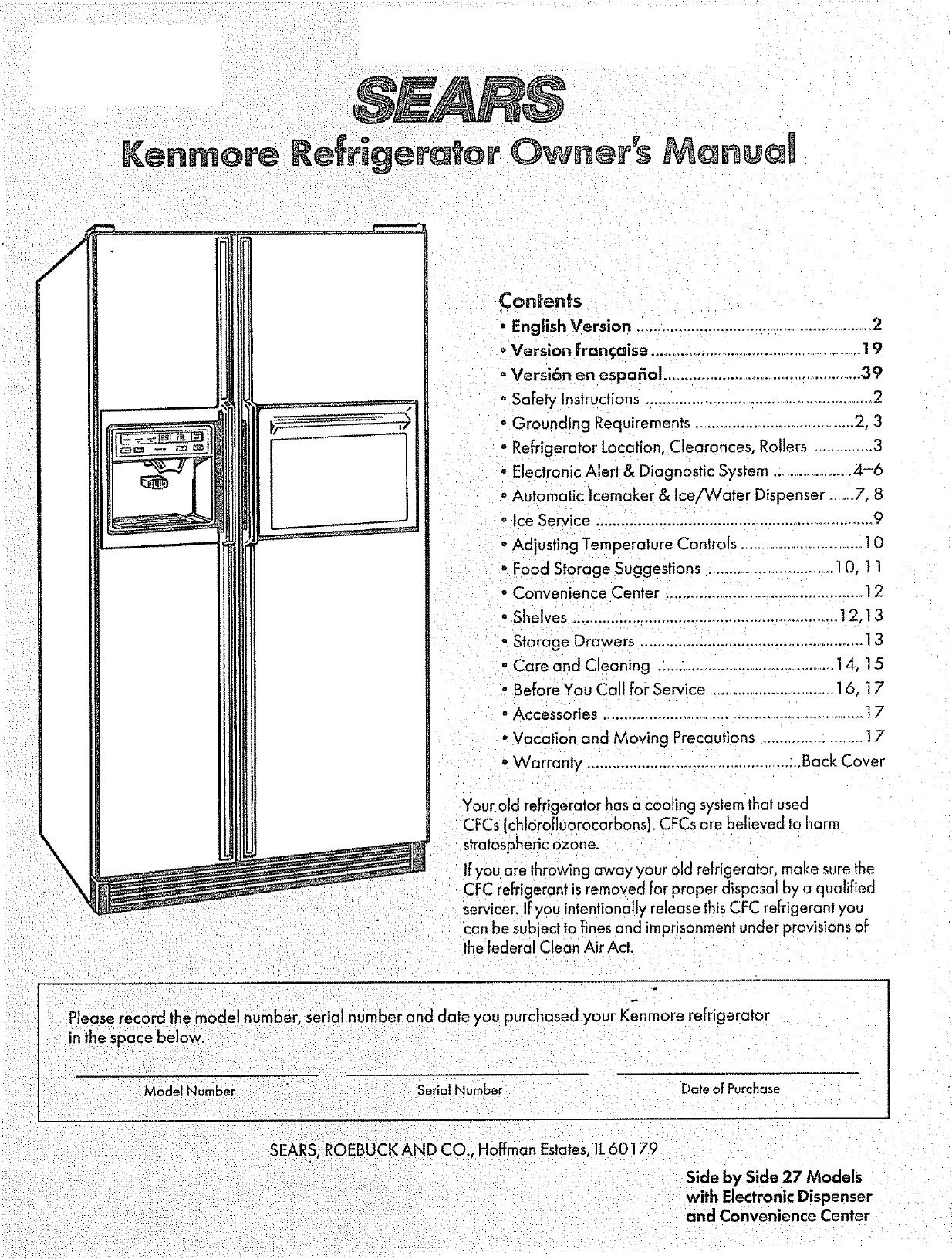 26++ Kenmore side by side refrigerator manual pdf ideas in 2021 