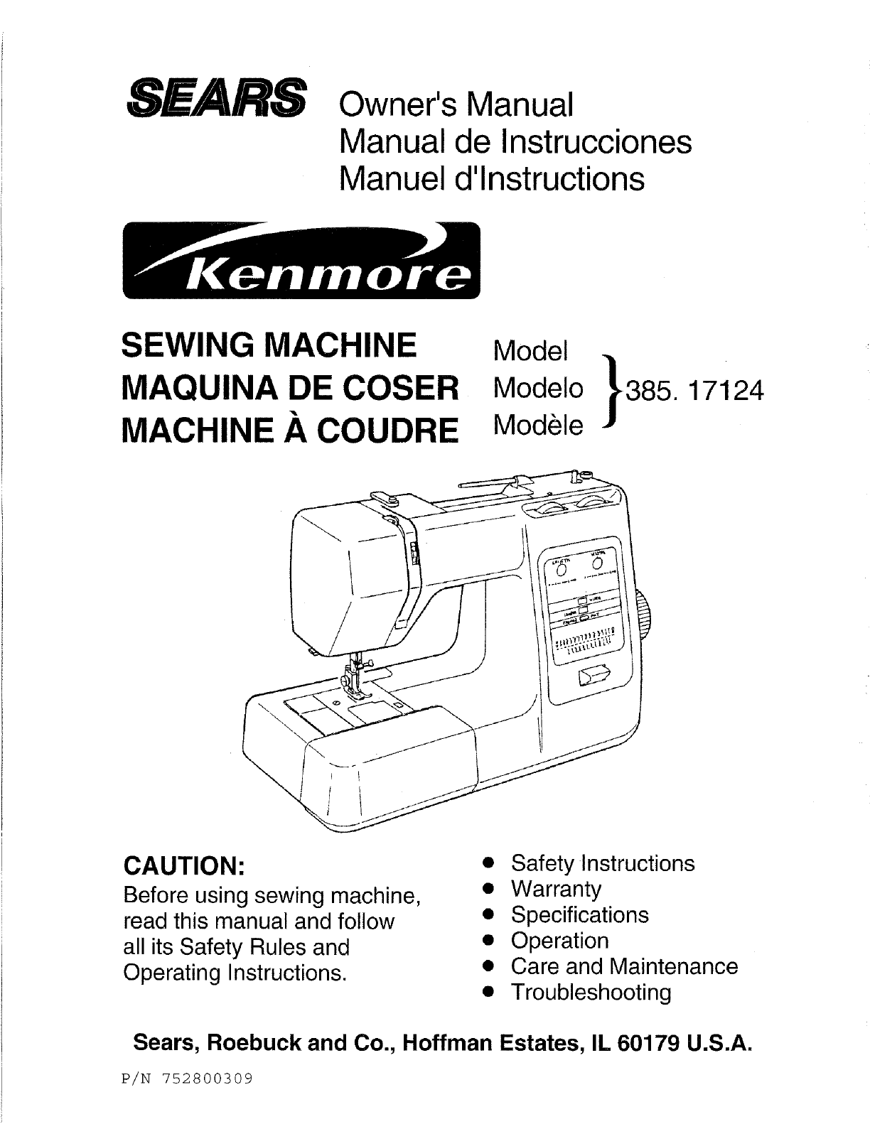 sewing machine owner u0027s manual Array - kenmore 38517124790 user manual  sewing machine manuals and guides rh usermanual wiki