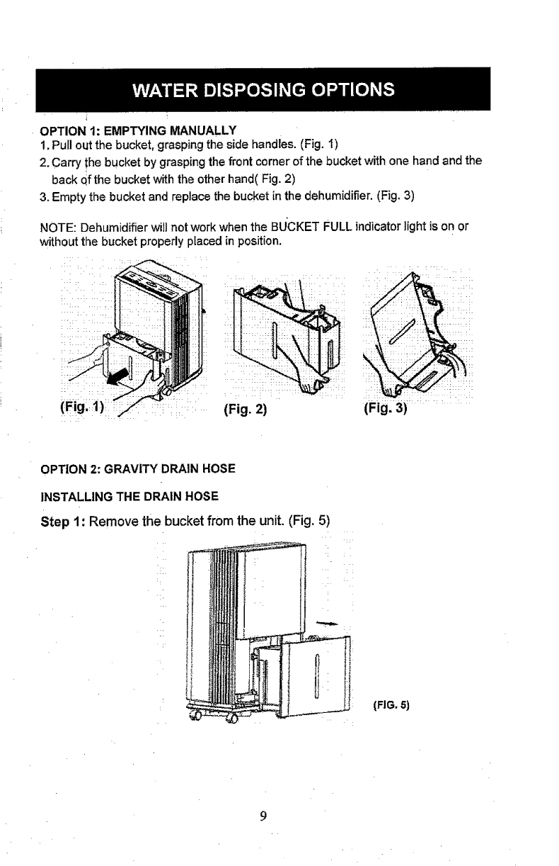 Kenmore 40752702210 User Manual DEHUMIDIFIER Manuals And Guides 1203551L