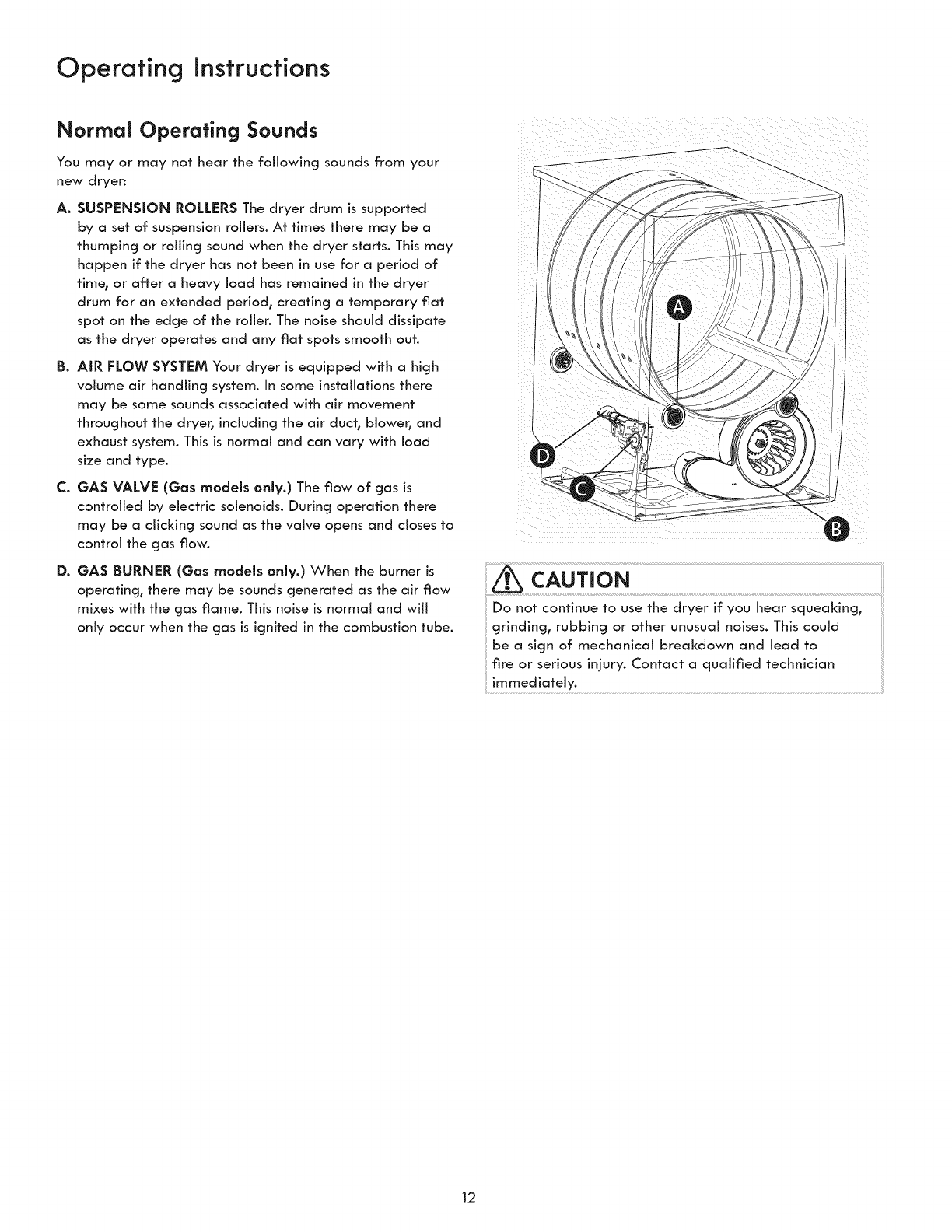 Kenmore 41781122310 User Manual DRYER Manuals And Guides 1310163L