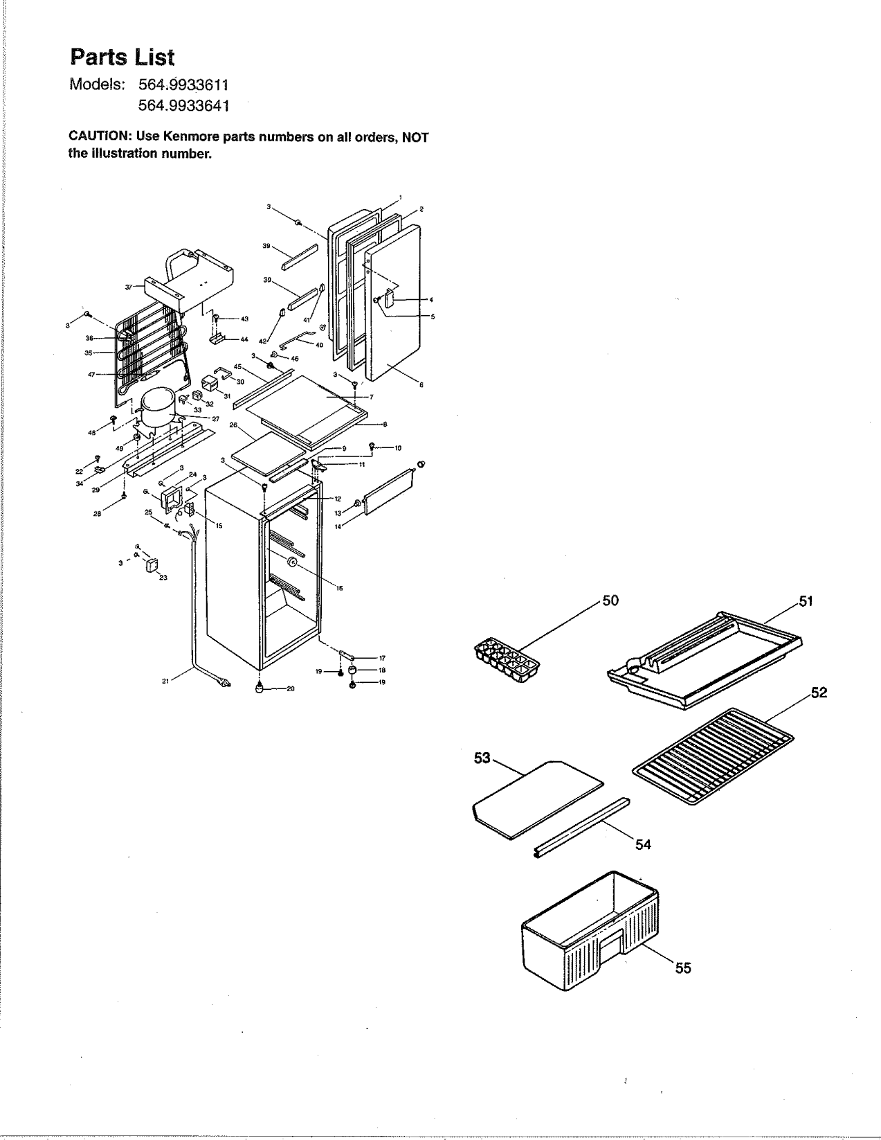 Page 5 of 6 - Kenmore 5649933611 User Manual  COMPACT REFRIGERATOR - Manuals And Guides L0810029