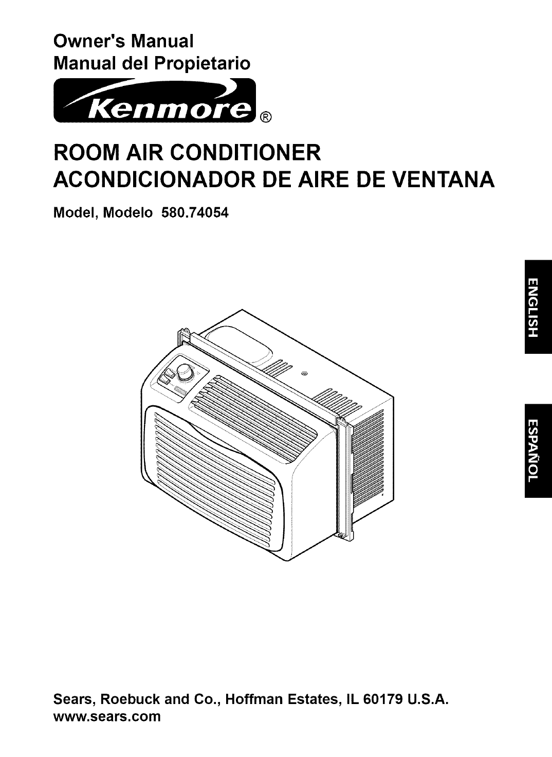 Owner's Manual. Manual del Propietario. ®. ROOM AIR CONDITIONER