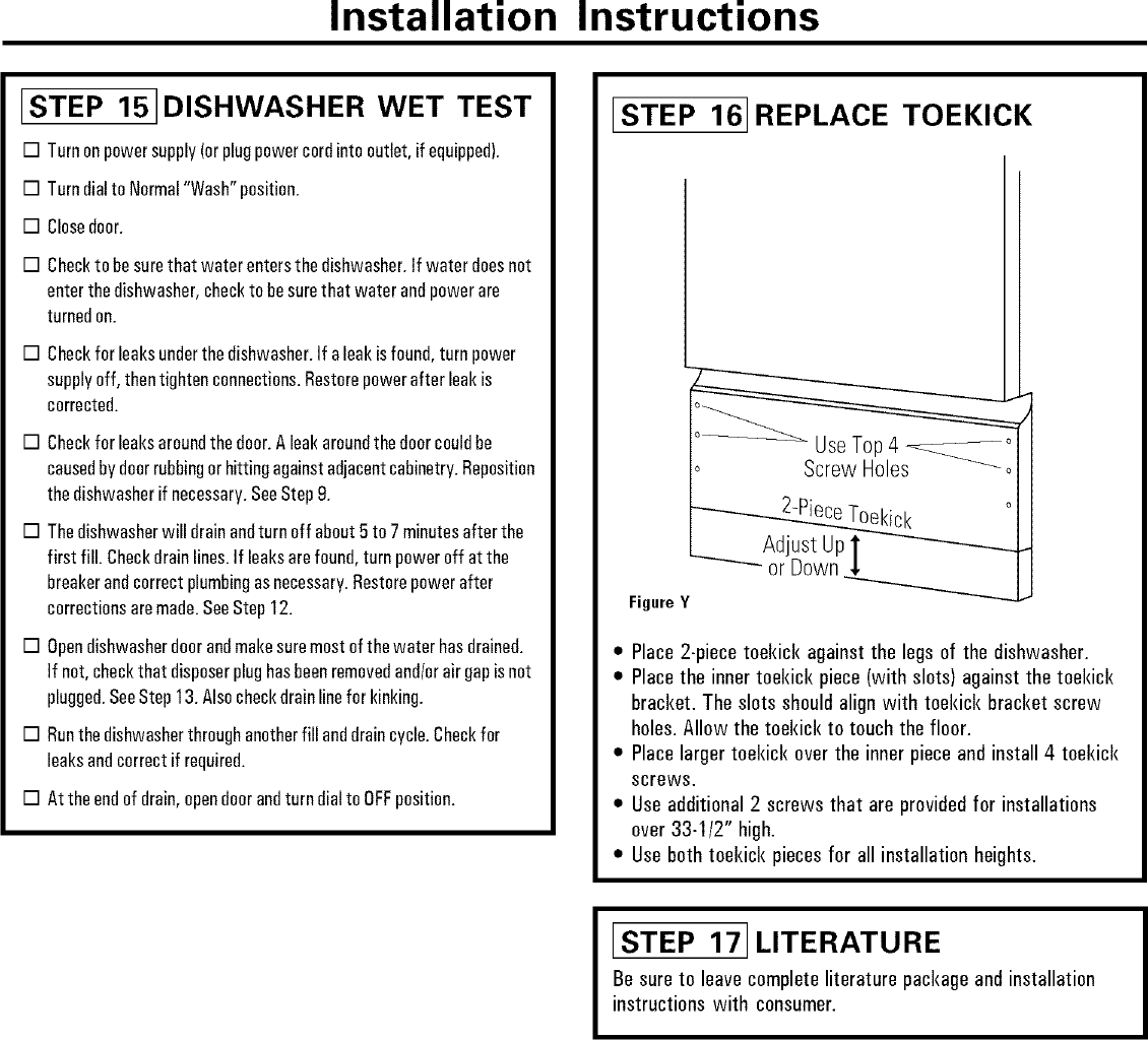 Page 12 of 12 - Kenmore 58714402400 User Manual  DISHWASHER - Manuals And Guides L0707099