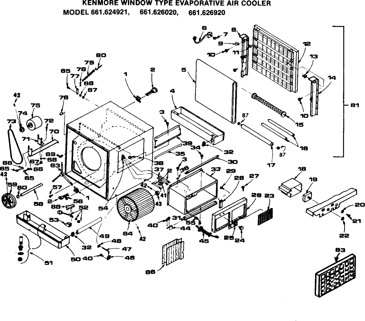 Page 11 of 12 - Kenmore 661624921 1209396L User Manual  EVAPORATIVE AIR COOLER - Manuals And Guides