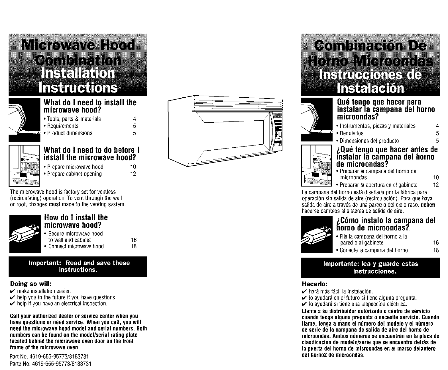 kenmore microwave and hood combo