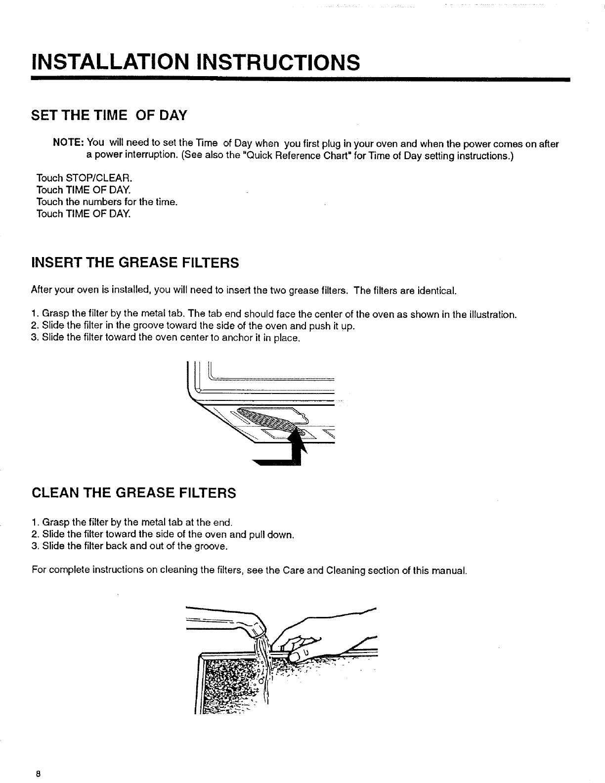 Kenmore 721.66339 Microwave Owner's Manual