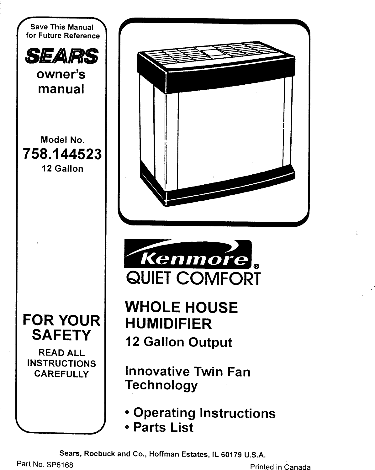 Feature Comforts Twin Window Fan