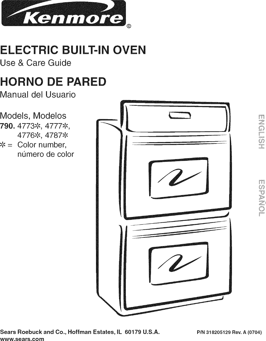 Kenmore 79047733407 User Manual ELECTRIC OVEN Manuals And Guides LR707403