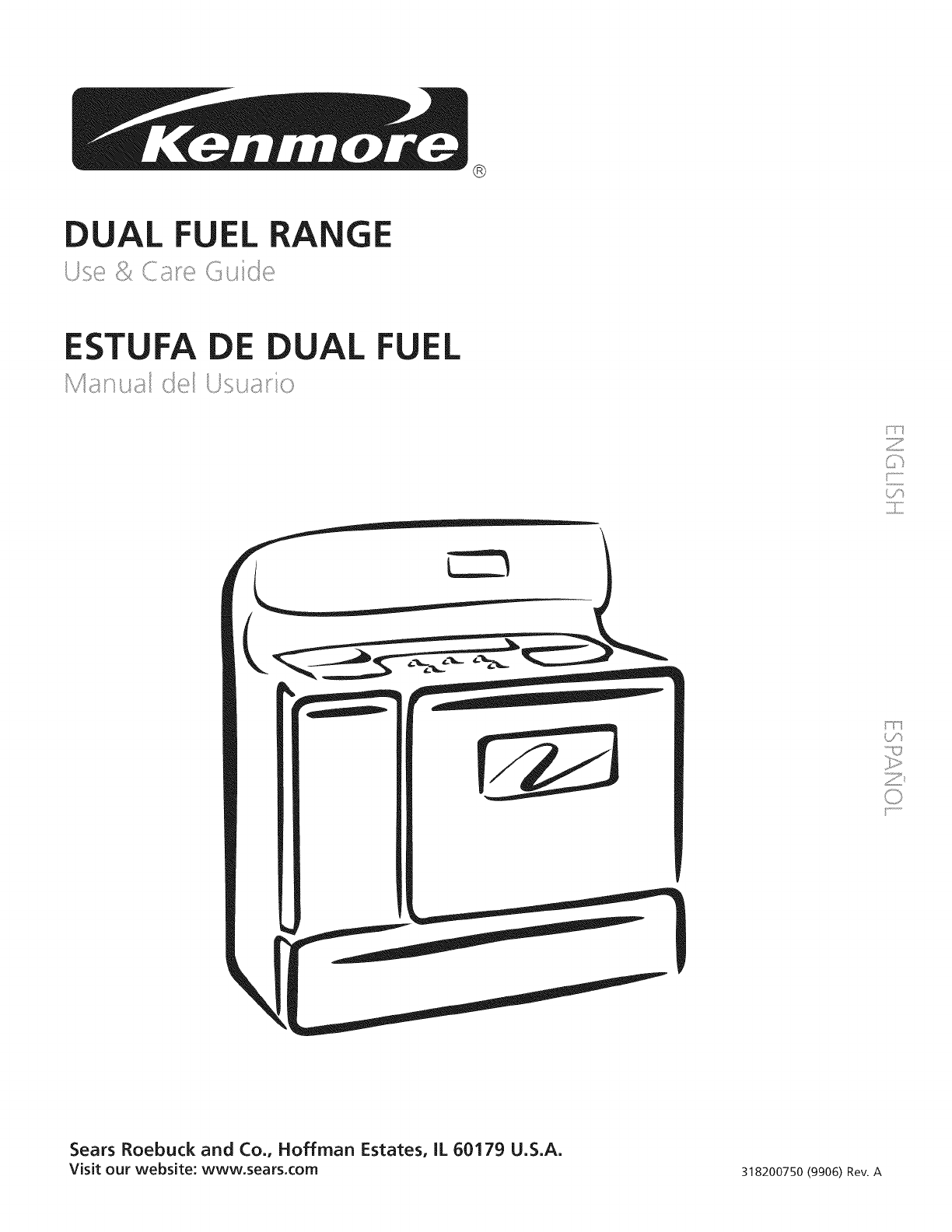 Kenmore 79074403990 User Manual DUAL FUEL RANGE Manuals And Guides L0910287
