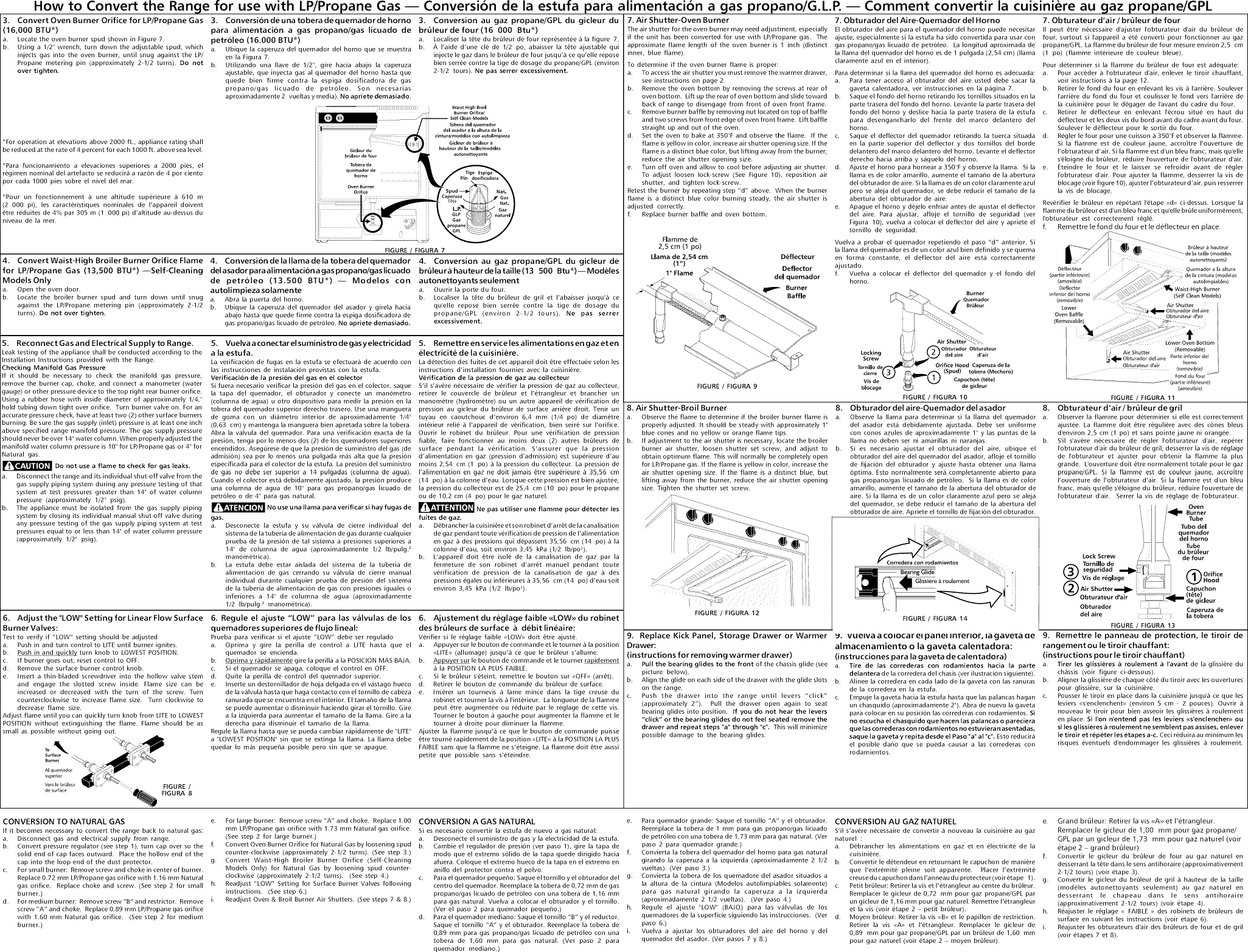 Kenmore 79075651000 User Manual GAS RANGE Manuals And Guides L0912037