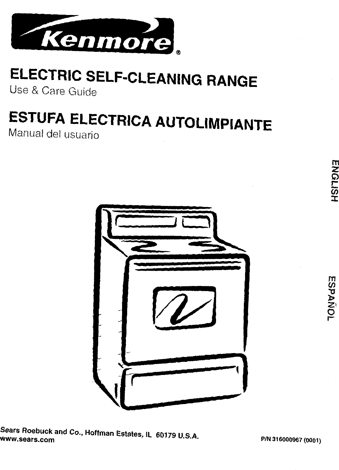 Kenmore 79093761000 User Manual RANGE Manuals And Guides L0020059