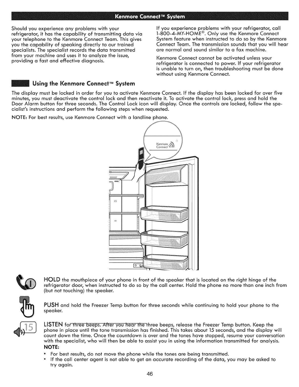 Kenmore Refrigerator Model 106 Service Manual