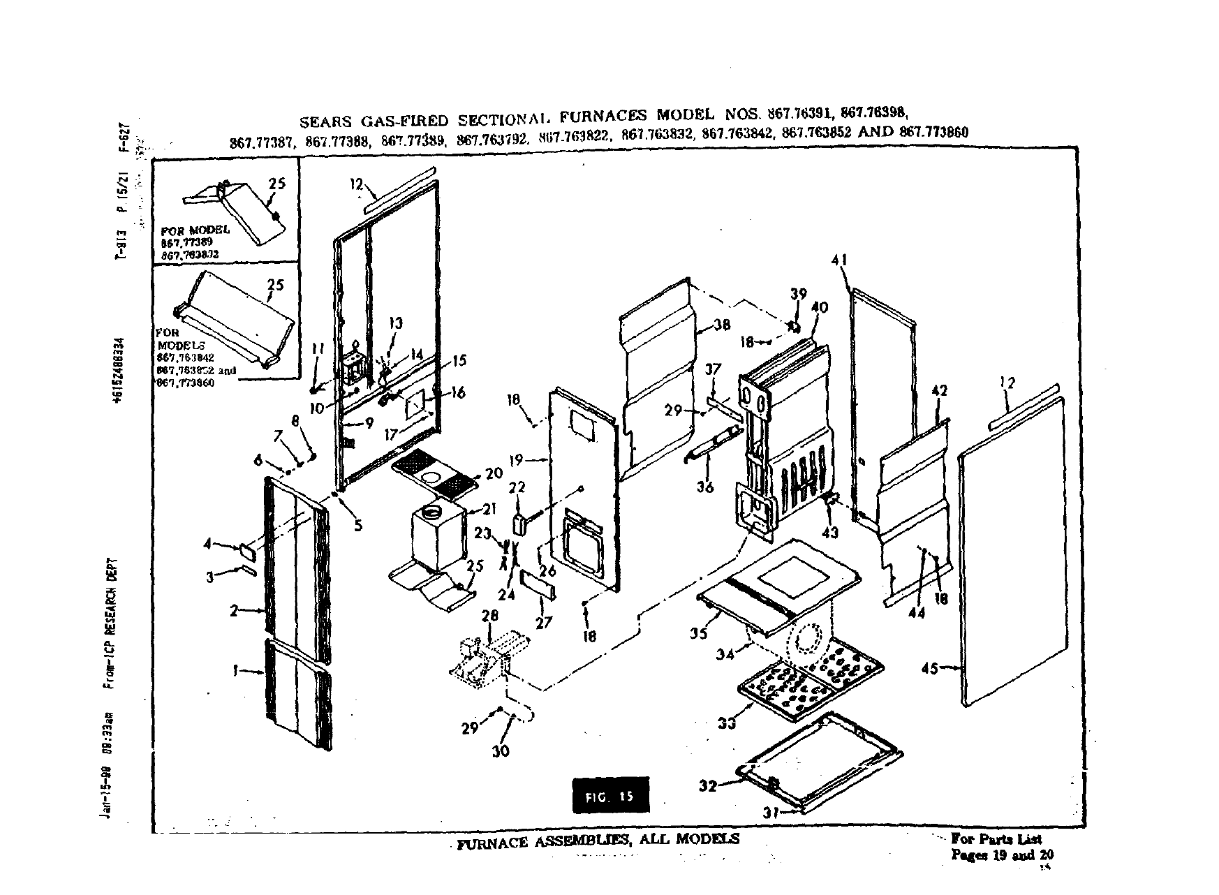 Kenmore 867763792 User Manual GAS FIRED SECTIONAL FURNACE Manuals And