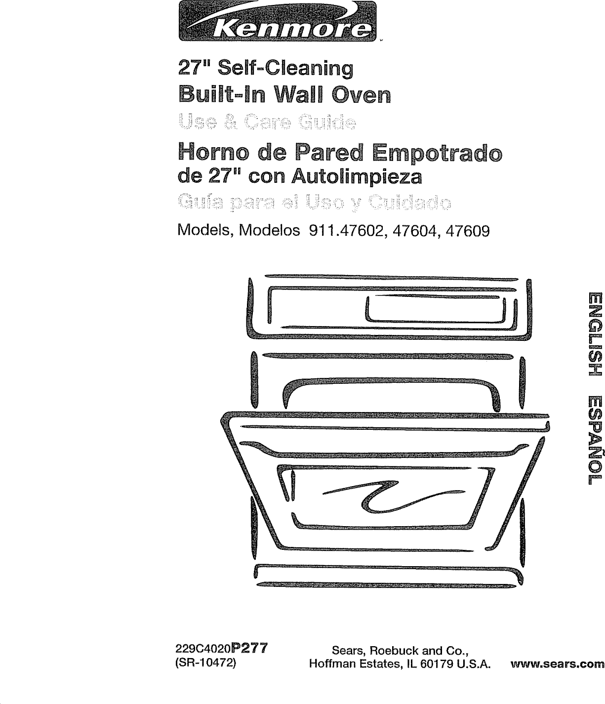 Kenmore 91147602100 User Manual BUILT IN WALL OVEN Manuals And Guides L0906137