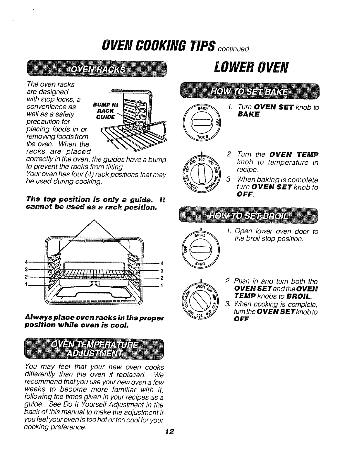 Kenmore 91148365690 User Manual ELECTRIC BUILT IN DOUBLE OVEN Manuals ...