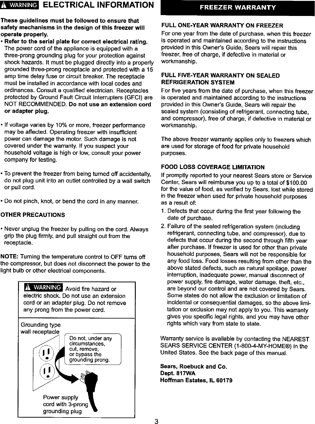 Page 3 of 9 - Kenmore Kenmore-183-134013-Users-Manual-  Kenmore-183-134013-users-manual