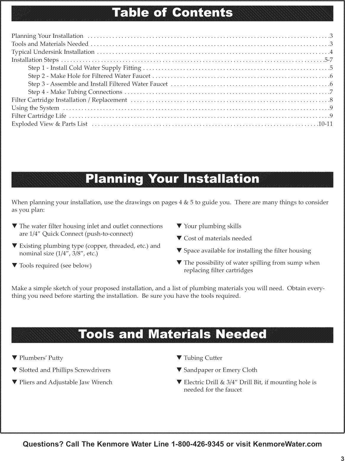 Page 3 of 12 - Kenmore Kenmore-625-38454-Users-Manual-  Kenmore-625-38454-users-manual