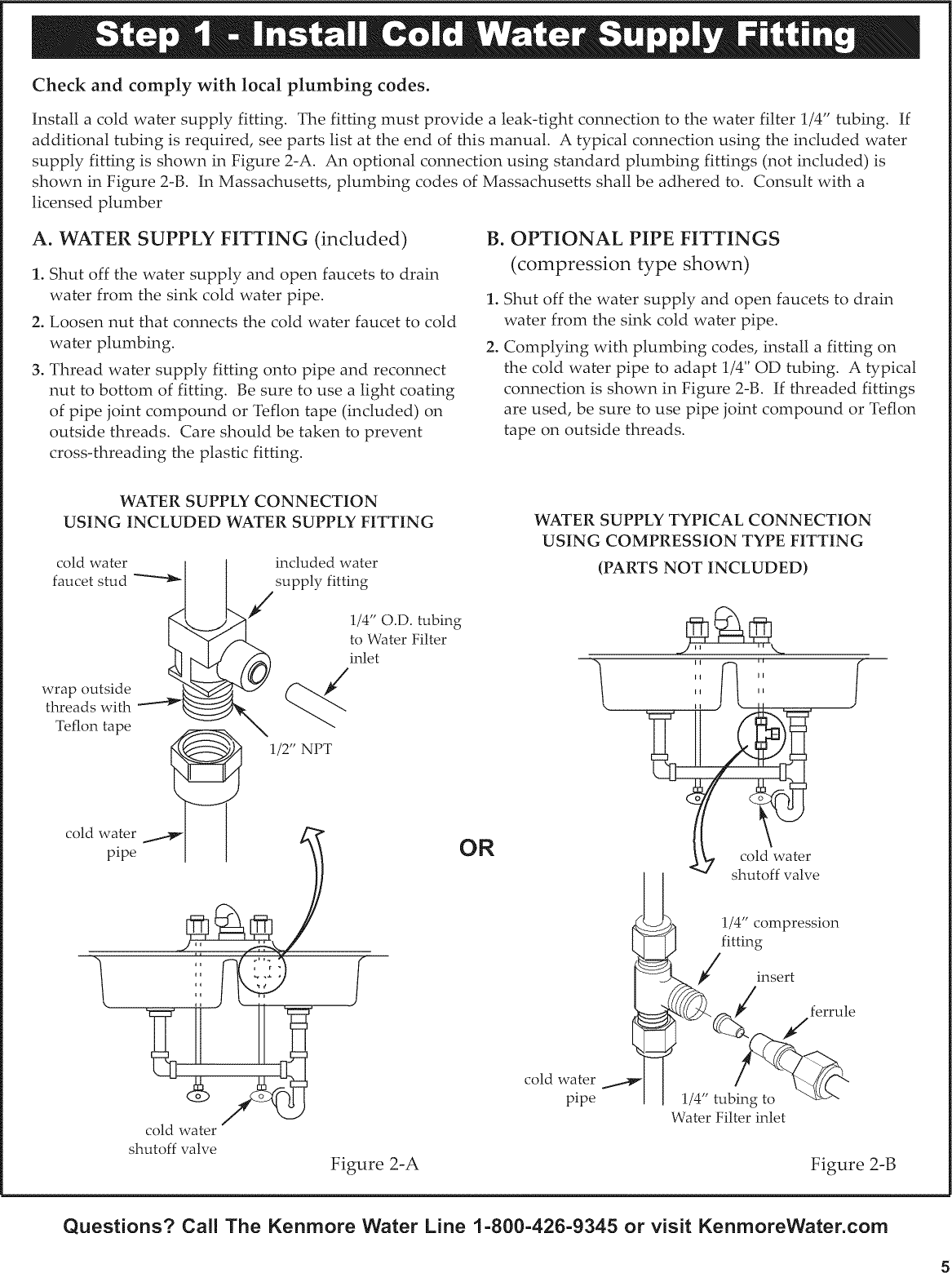 Page 5 of 12 - Kenmore Kenmore-625-38454-Users-Manual-  Kenmore-625-38454-users-manual