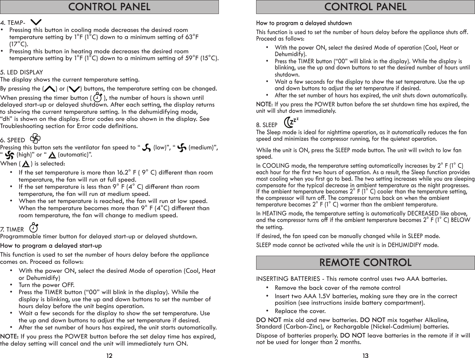 Page 7 of 12 - Kenmore Kenmore-Air-Conditioner-408-72012-Users-Manual-  Kenmore-air-conditioner-408-72012-users-manual