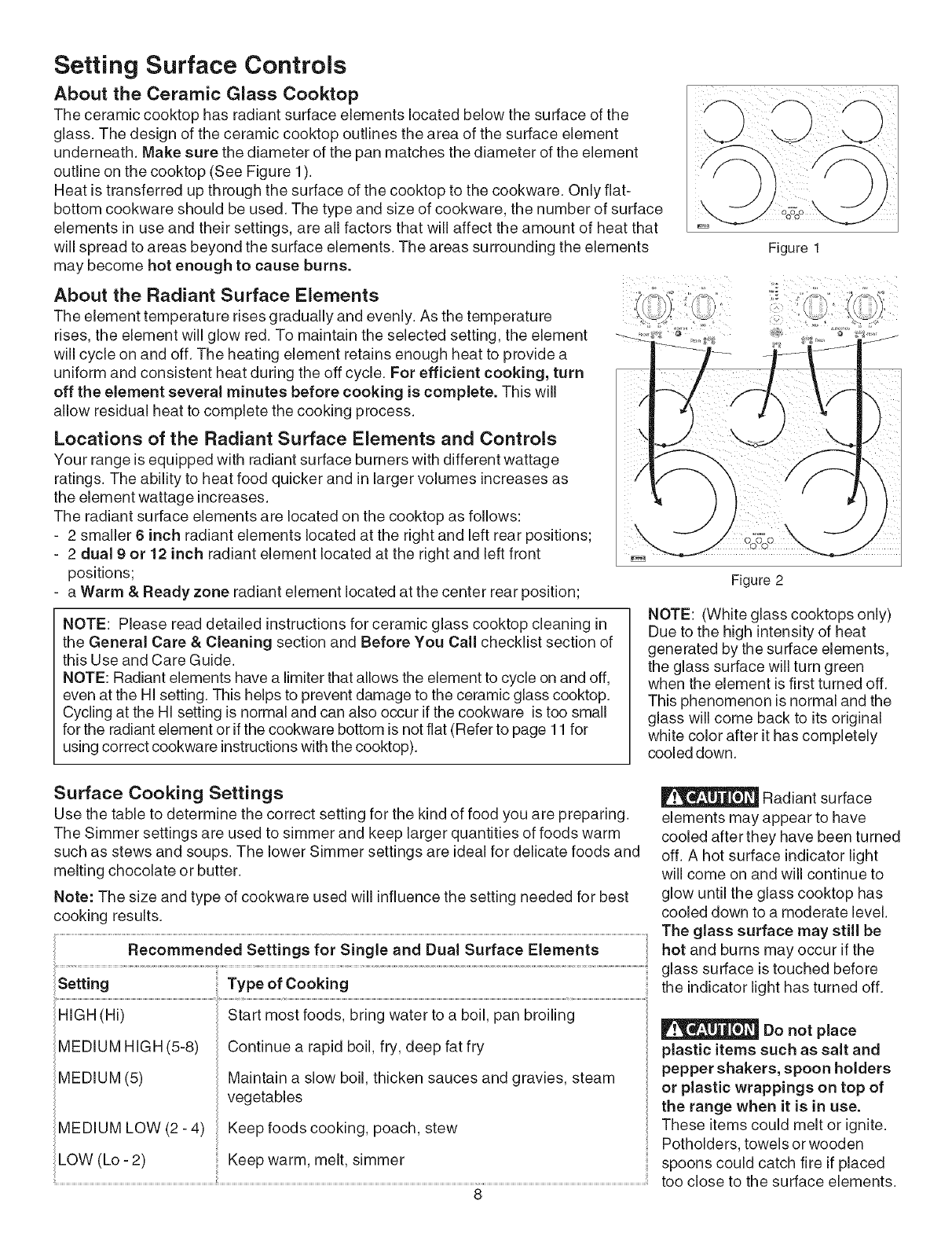 Kenmore Electric Range 790 4660 Users Manual