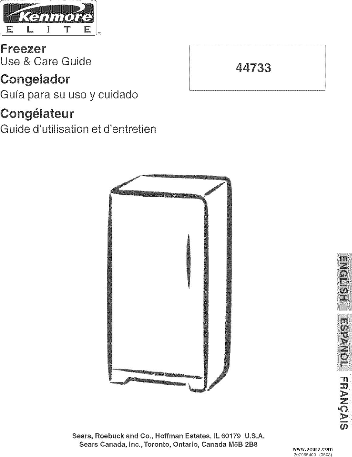 kenmore elite 44733 freezer