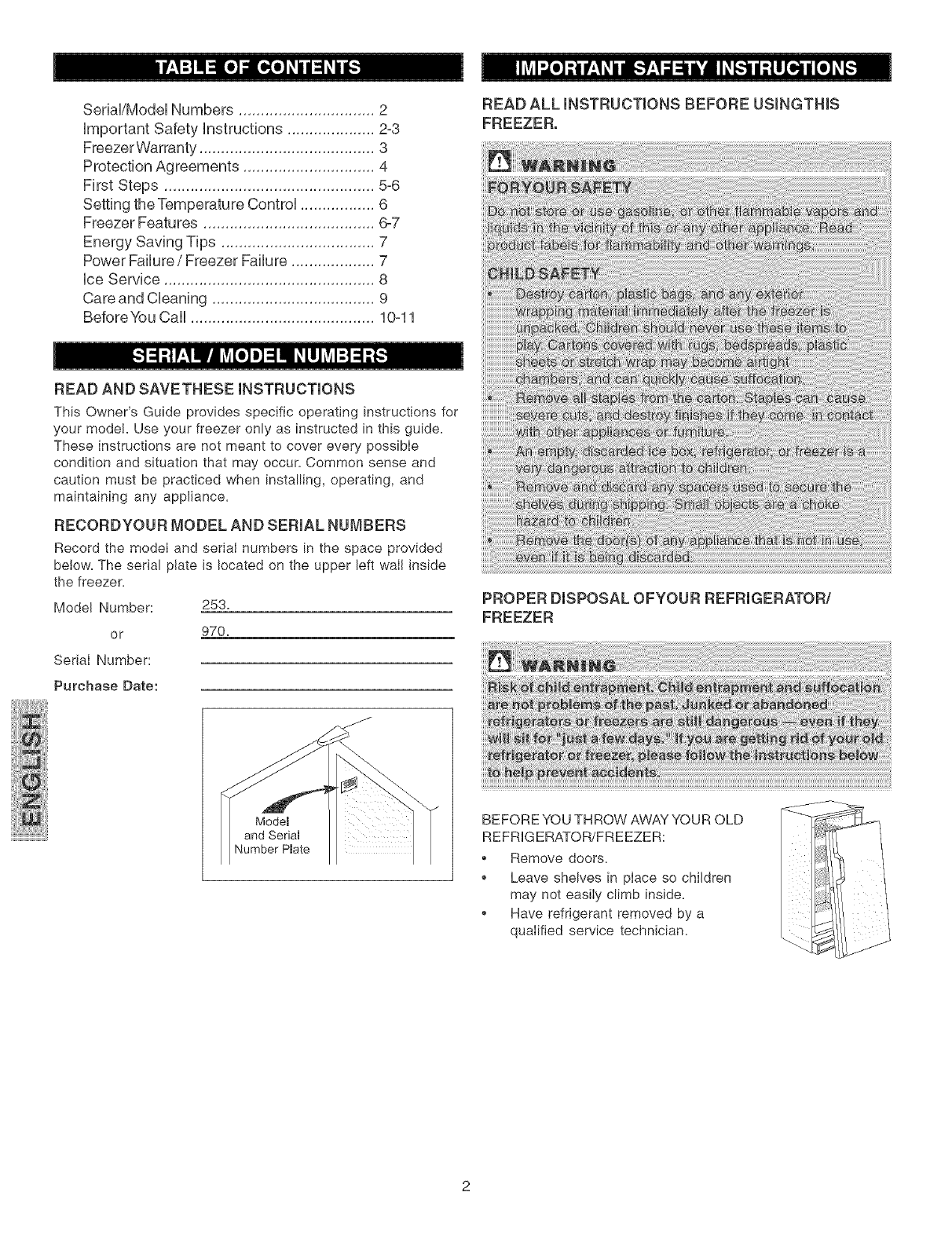 kenmore elite 44733 freezer