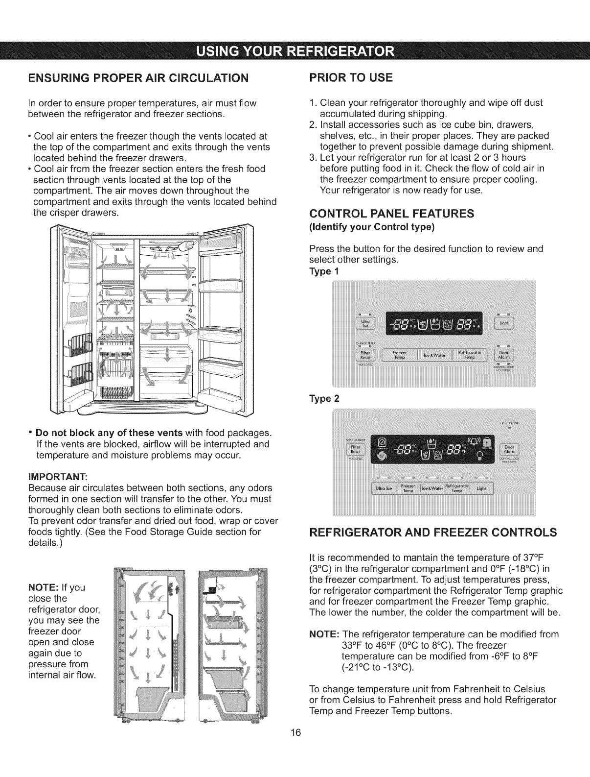 Kenmore Elite Model 795 Manual