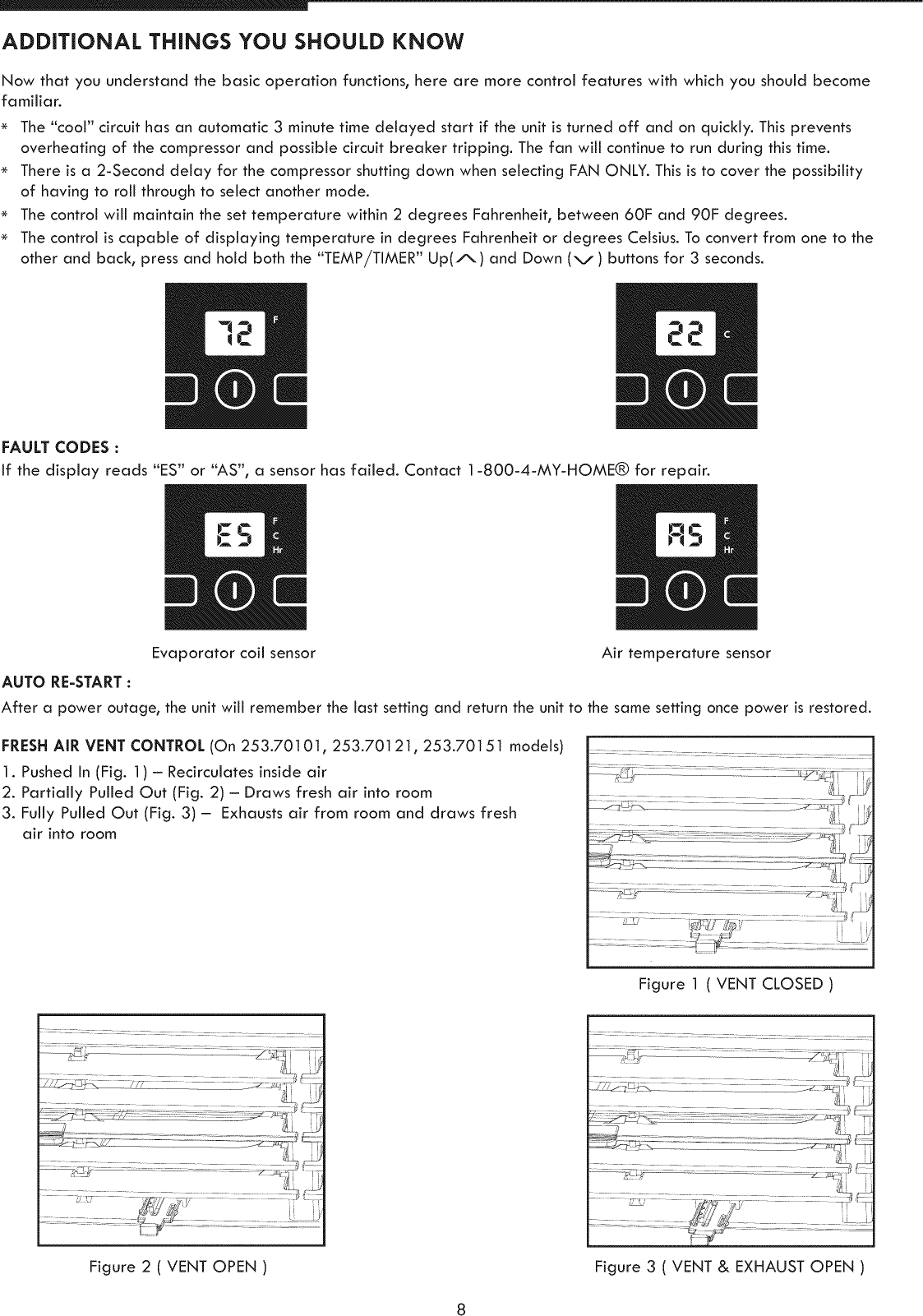 Page 8 of 12 - Kenmore Kenmore-Kenmore-12000-Btu-Multi-Room-Air-Conditioner-Owners-Manual-  Kenmore-kenmore-12000-btu-multi-room-air-conditioner-owners-manual